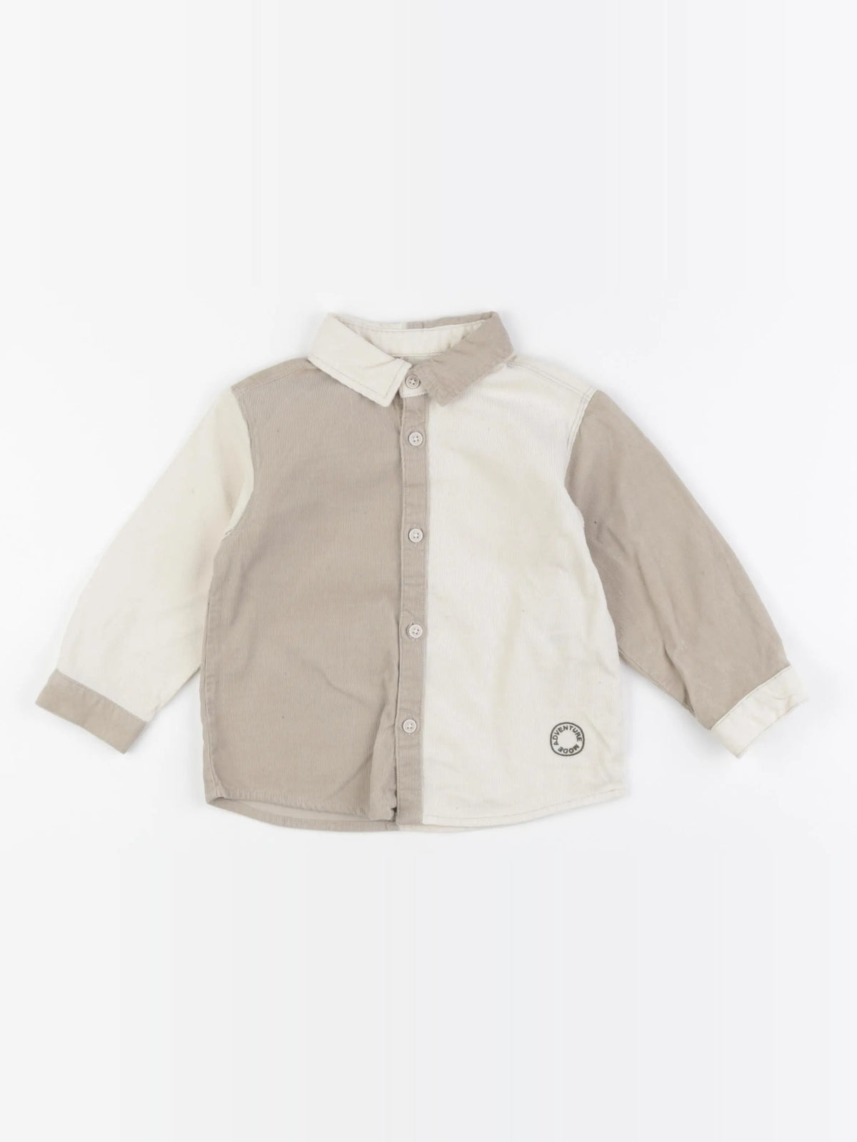 Zara - chemise marron - 1 an