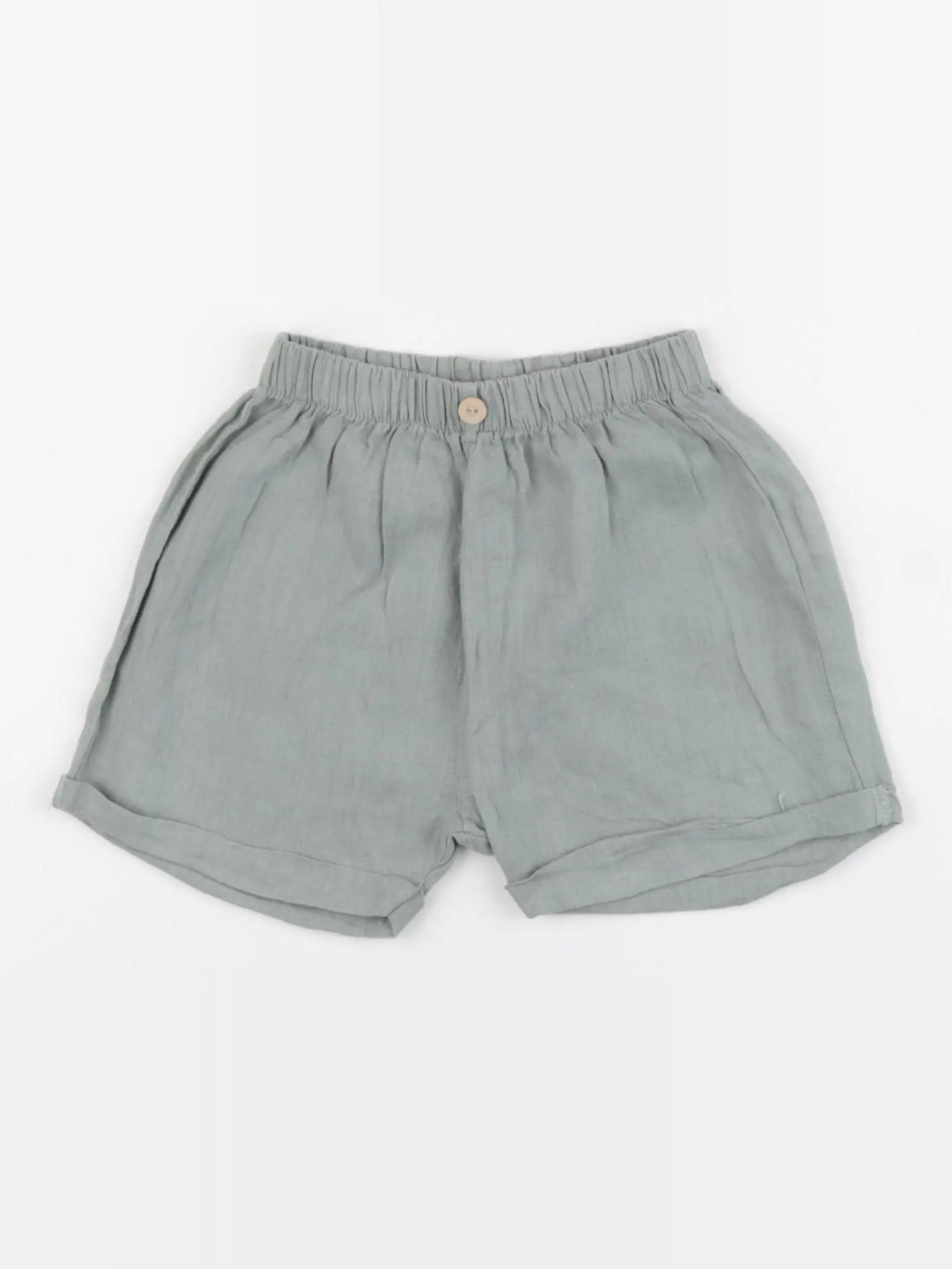 Zara - short vert - 12/18 mois