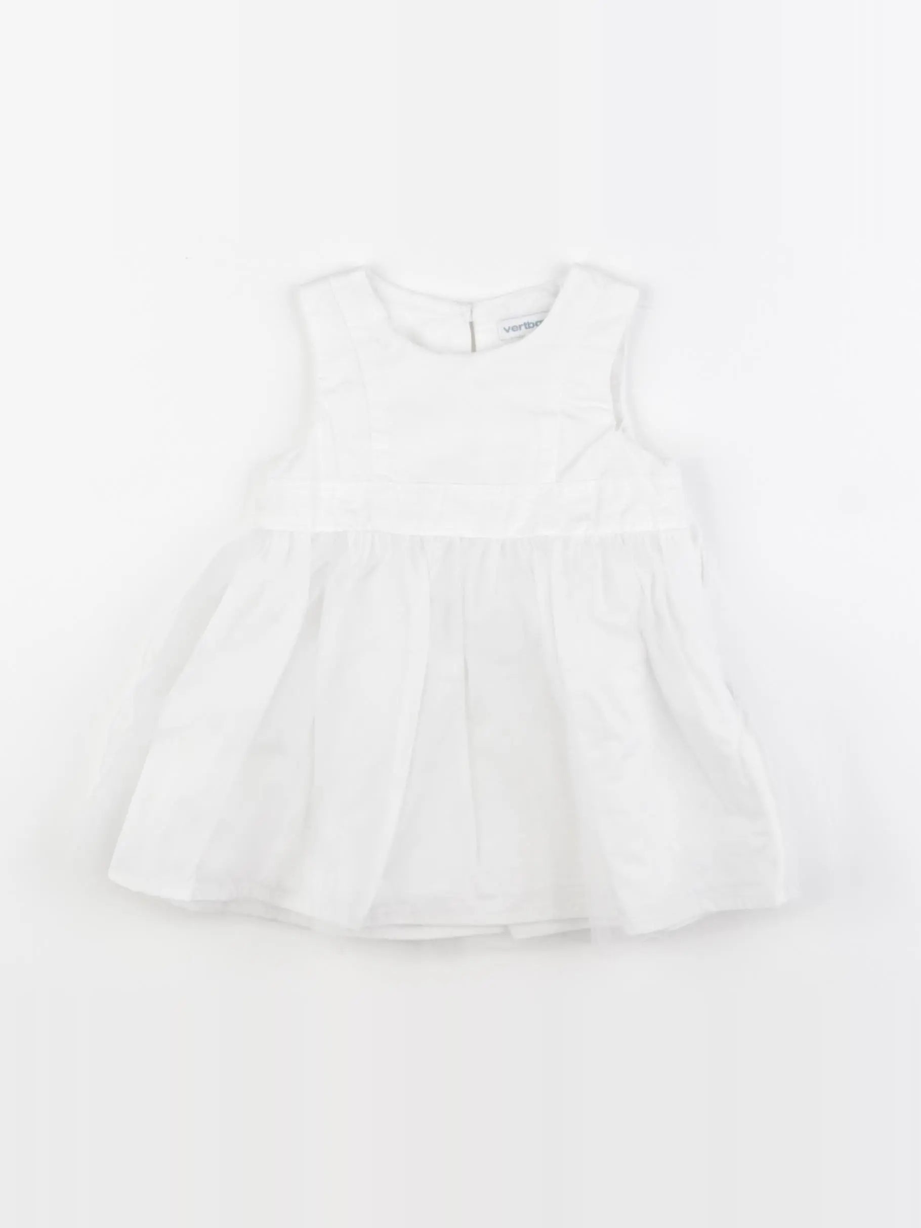 Vertbaudet - robe blanc - 6 mois