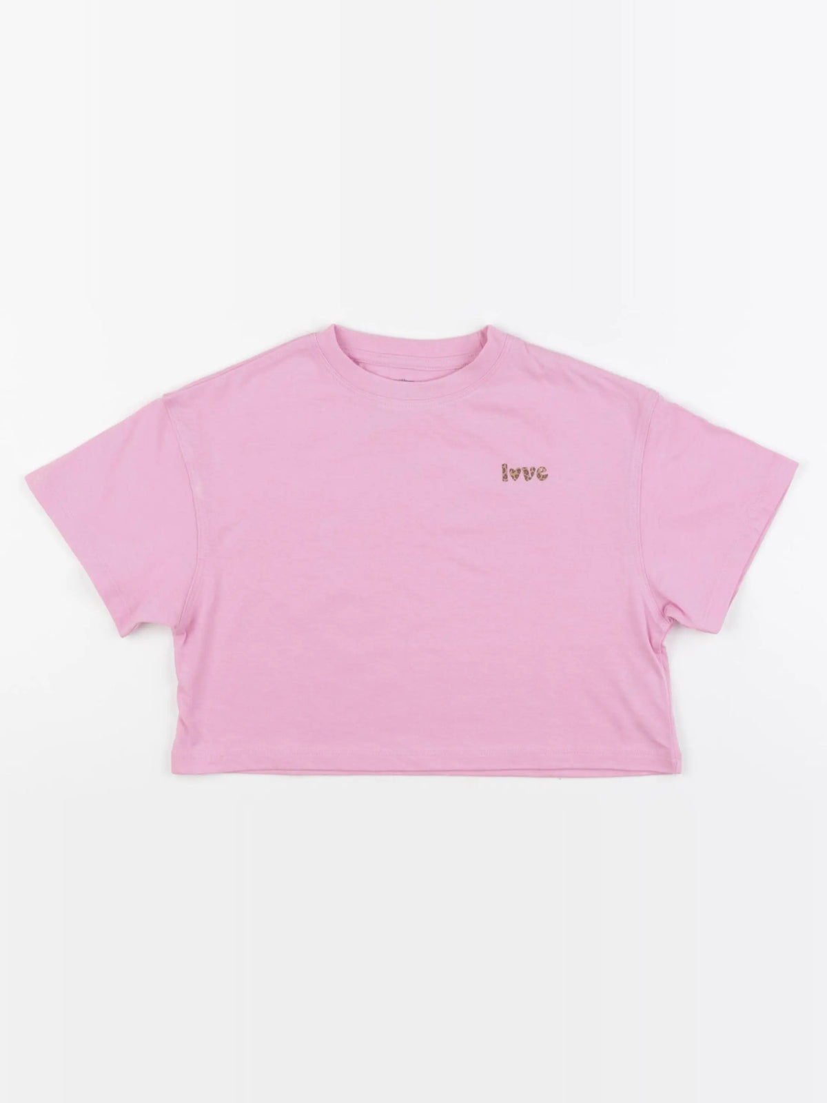 Vertbaudet - tee-shirt rose - 4 ans