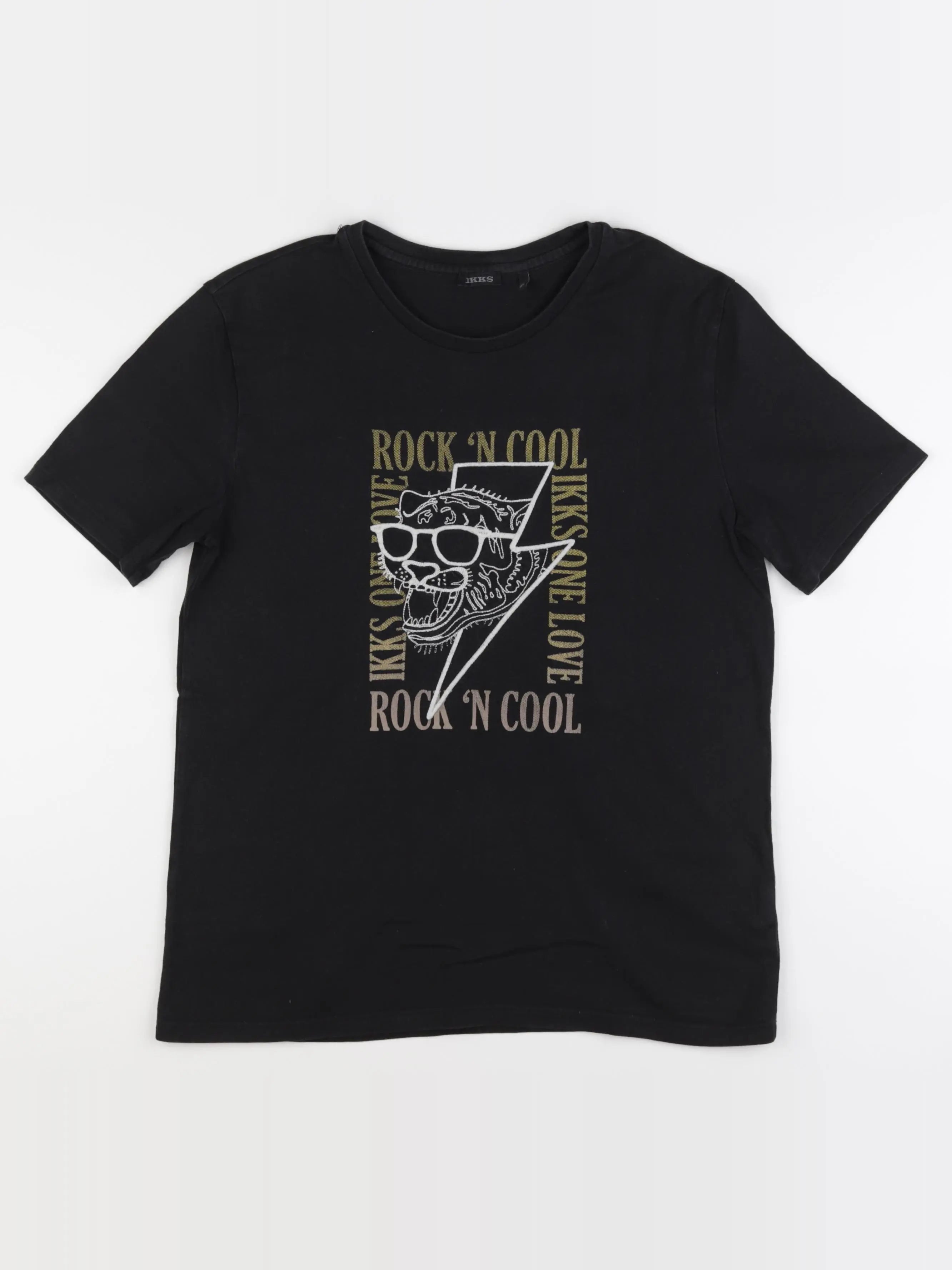 IKKS - tee-shirt noir - 14 ans