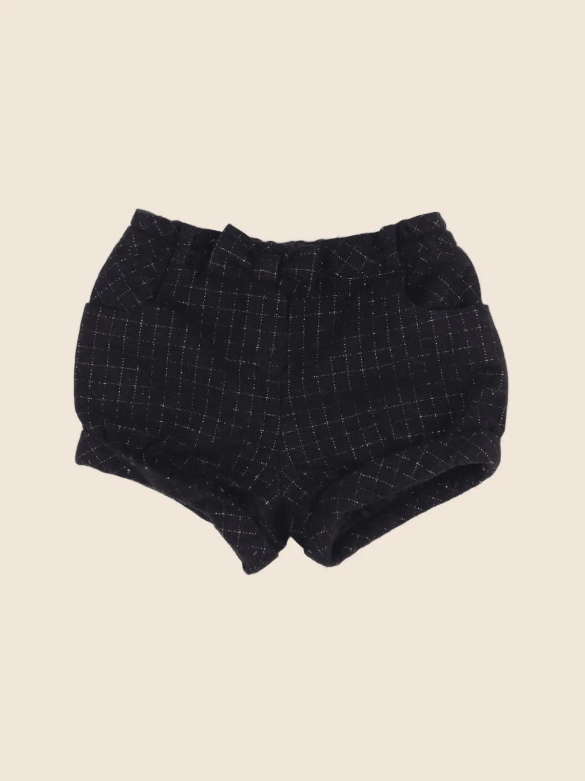 Cyrillus - short noir, bronze - 12 mois
