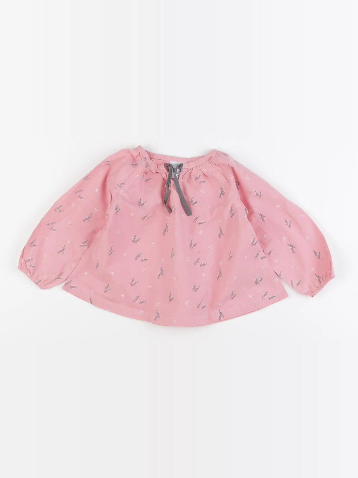 La queue du chat - blouse rose - 18 mois