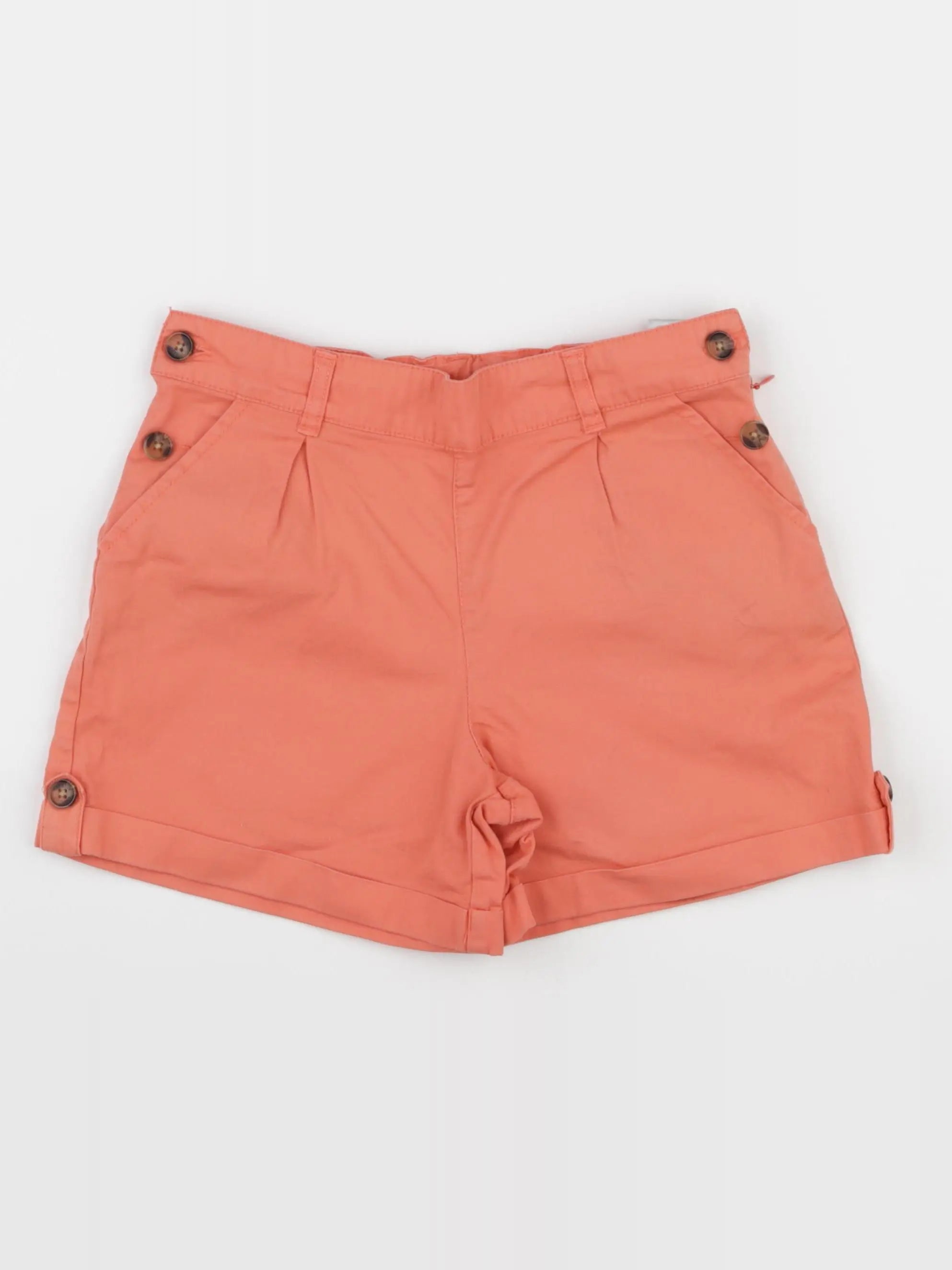 Cyrillus - short orange - 10 ans