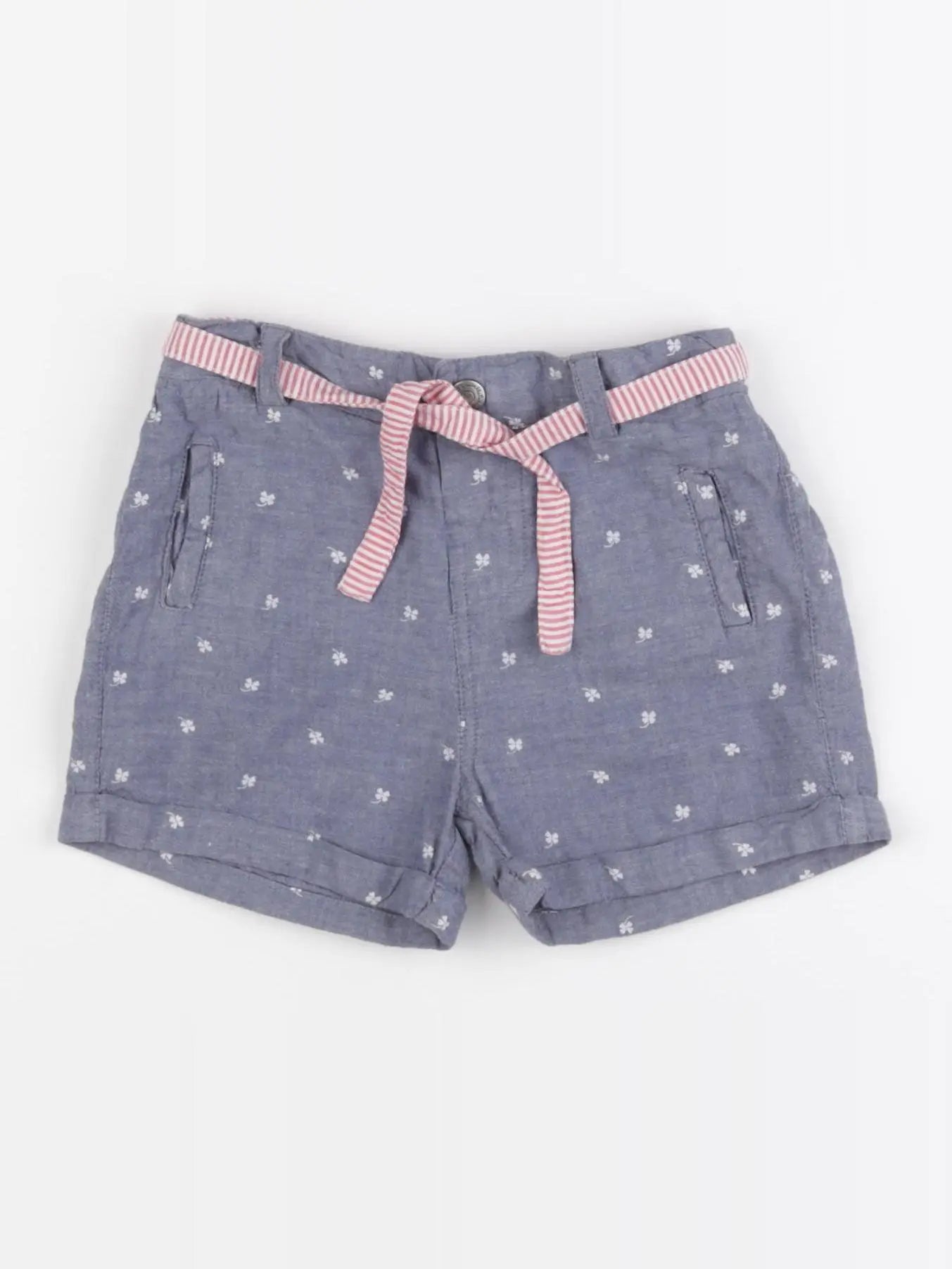 Cadet Rousselle - short bleu - 24 mois