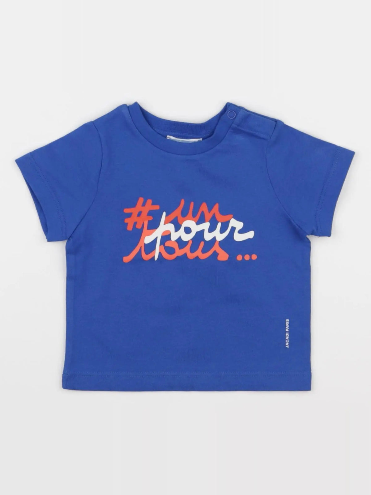 Jacadi - tee-shirt bleu - 6 mois