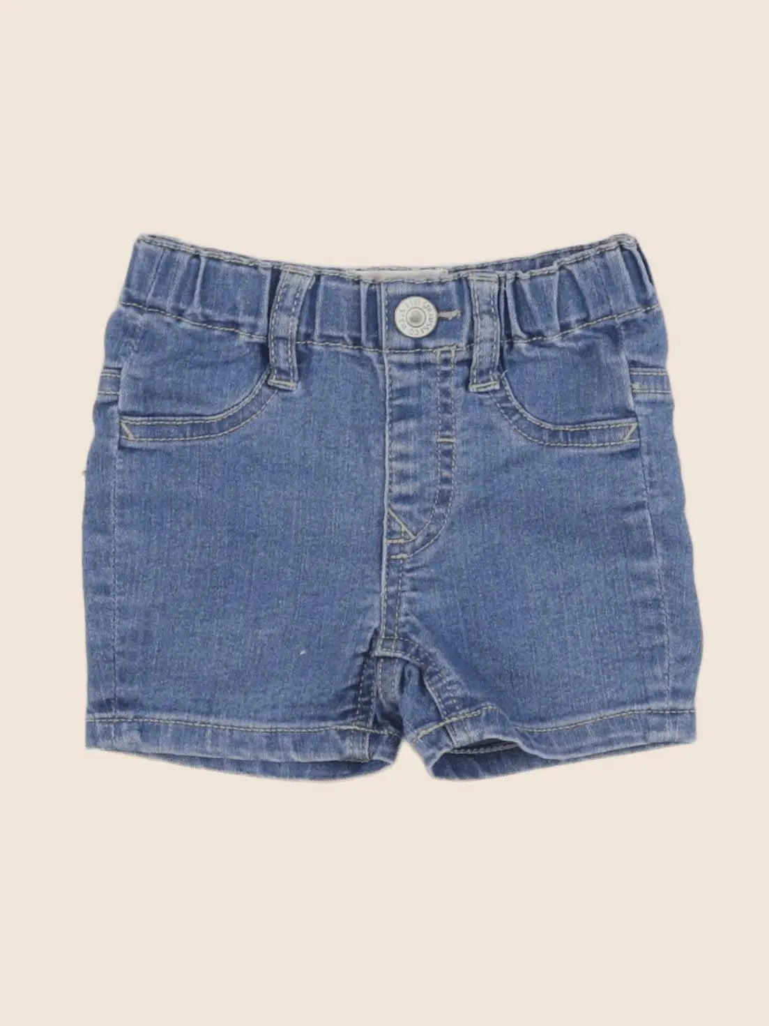 Levi's - short bleu - 12 mois