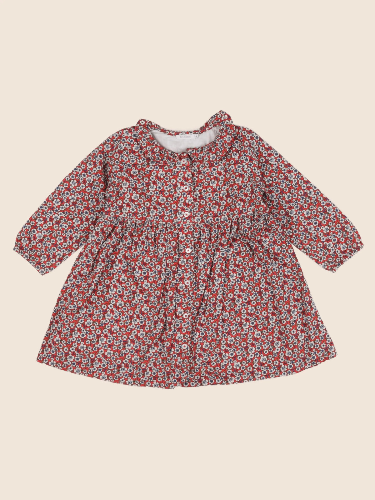 Boutchou - robe rouge - 24 mois