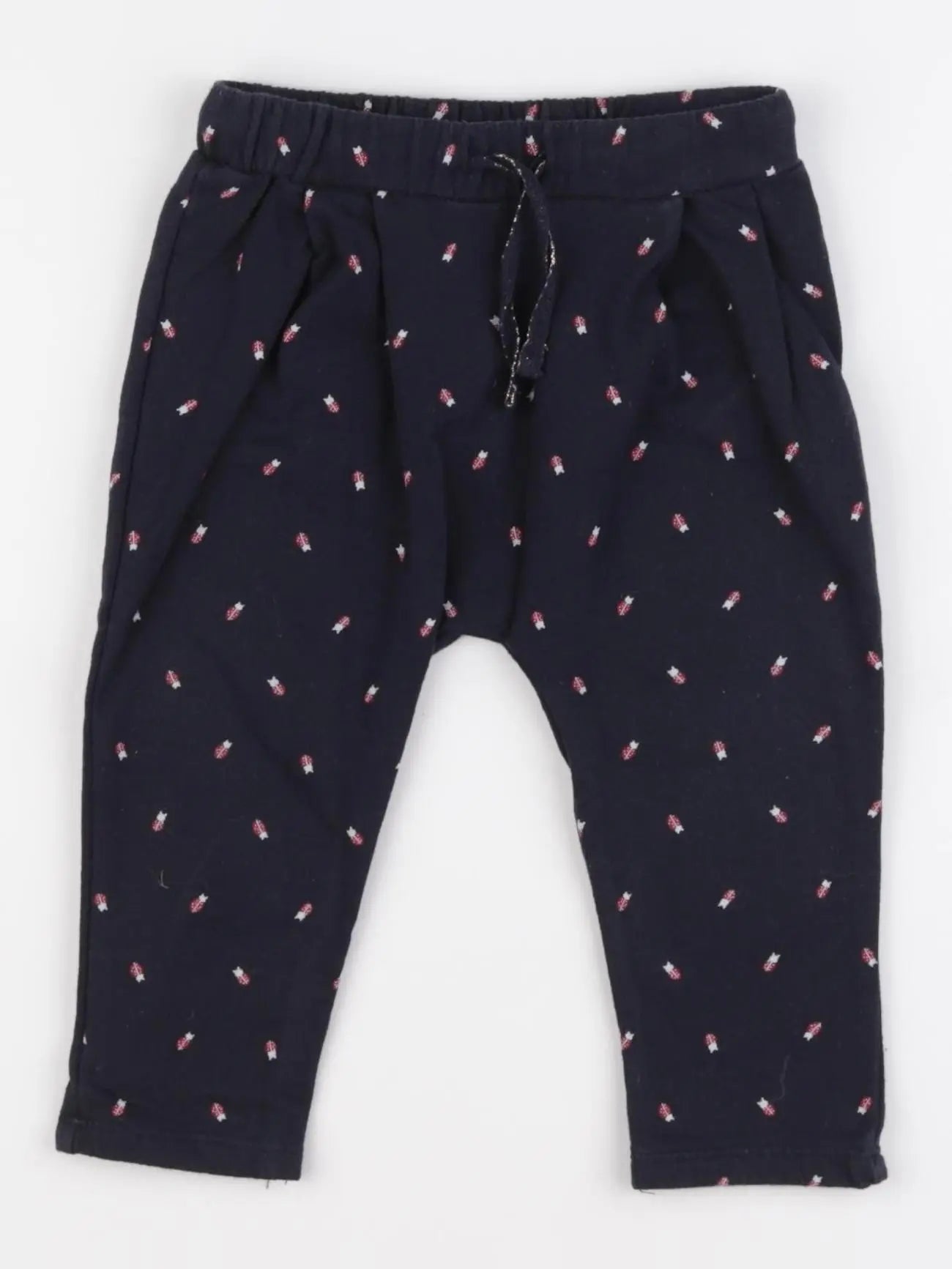 Boutchou - pantalon bleu - 12 mois