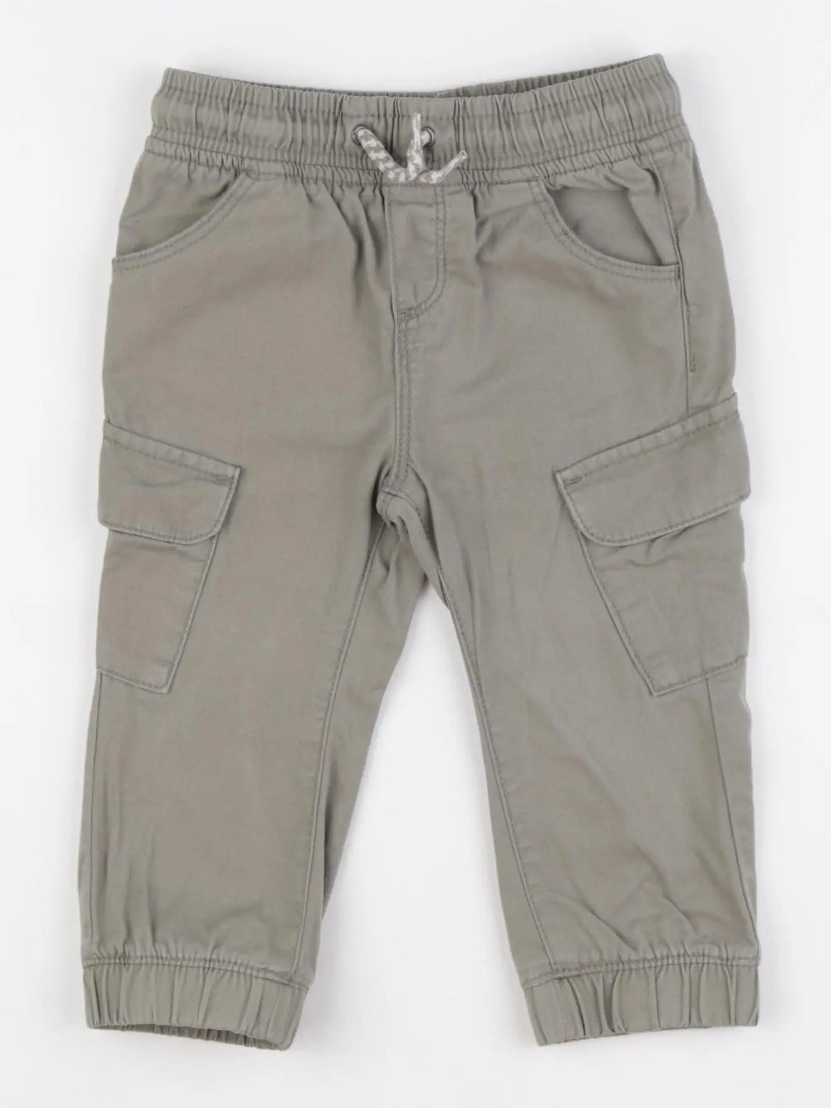 Vertbaudet - pantalon vert - 18 mois