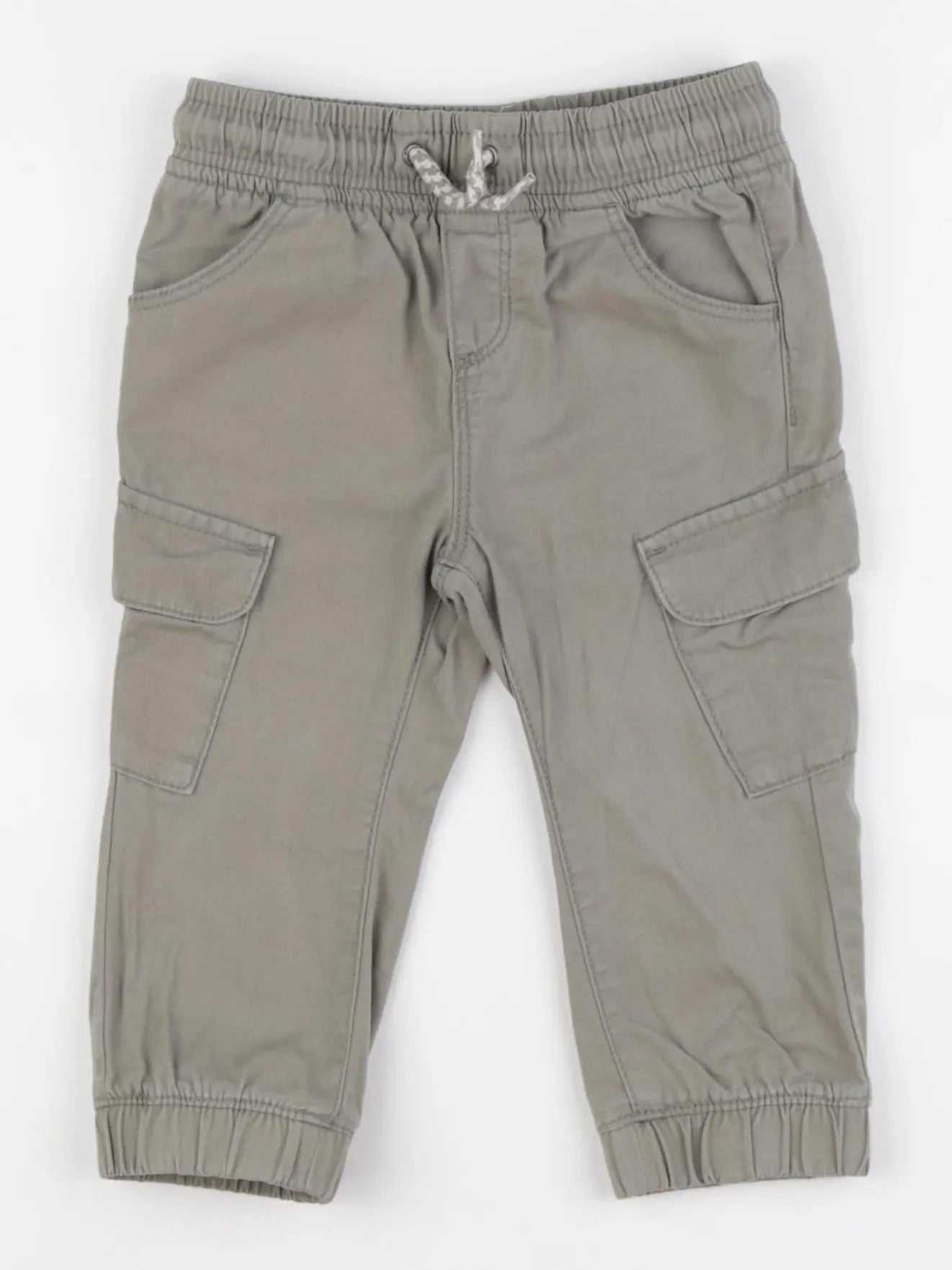 Vertbaudet - pantalon vert - 18 mois