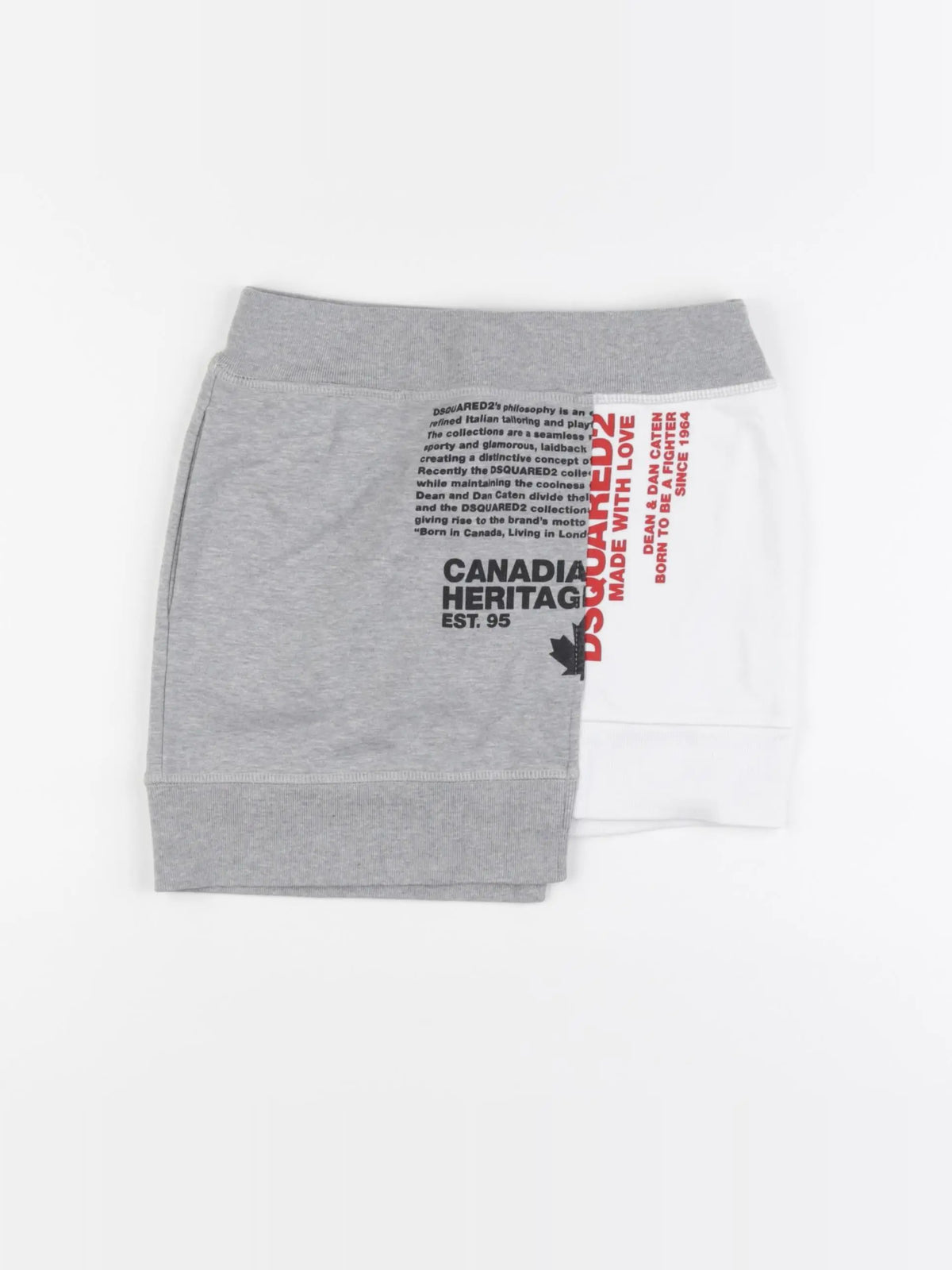 Dsquared2 - jupe gris, blanc - 6 ans