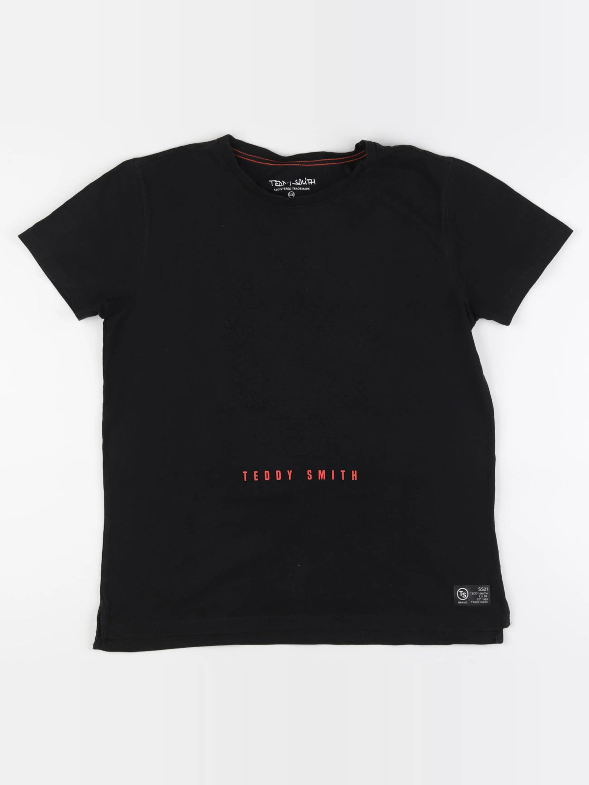 Teddy Smith - tee-shirt noir - 16 ans