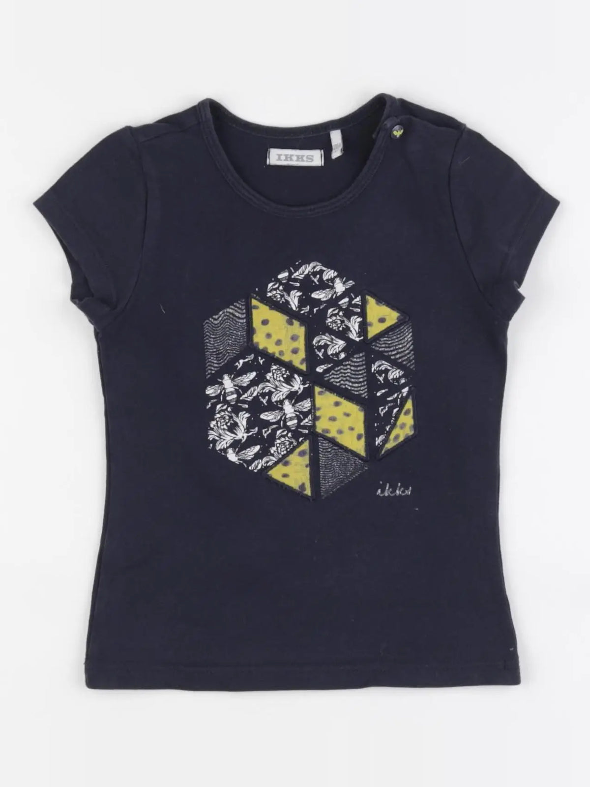 IKKS - tee-shirt bleu - 18 mois