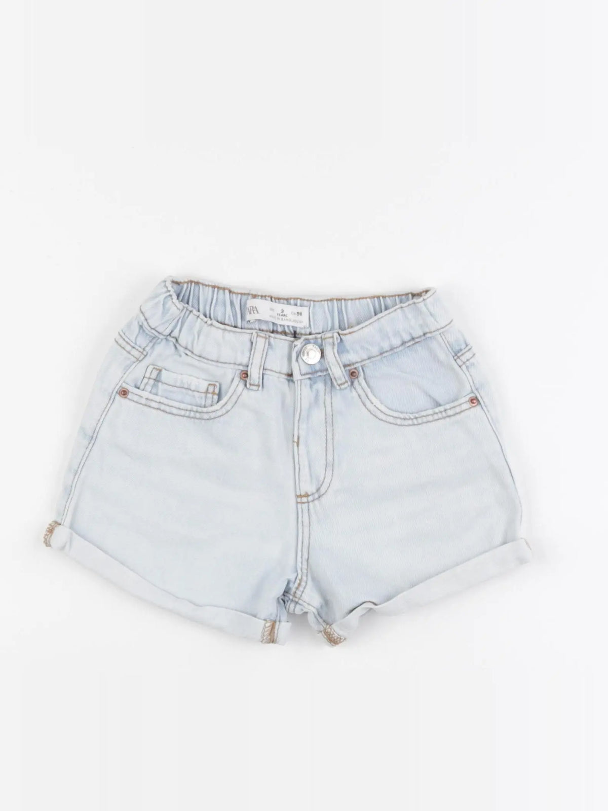Zara - short bleu - 3 ans