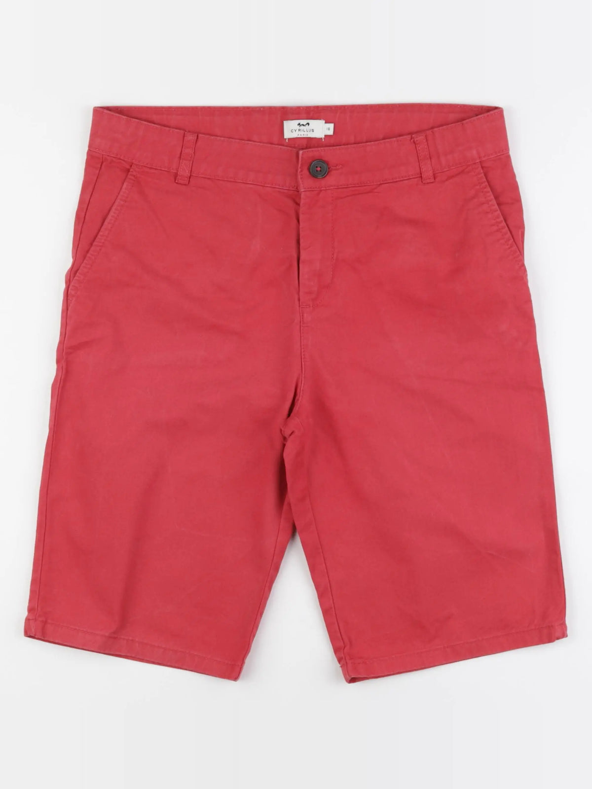 Cyrillus - short rouge - 16 ans