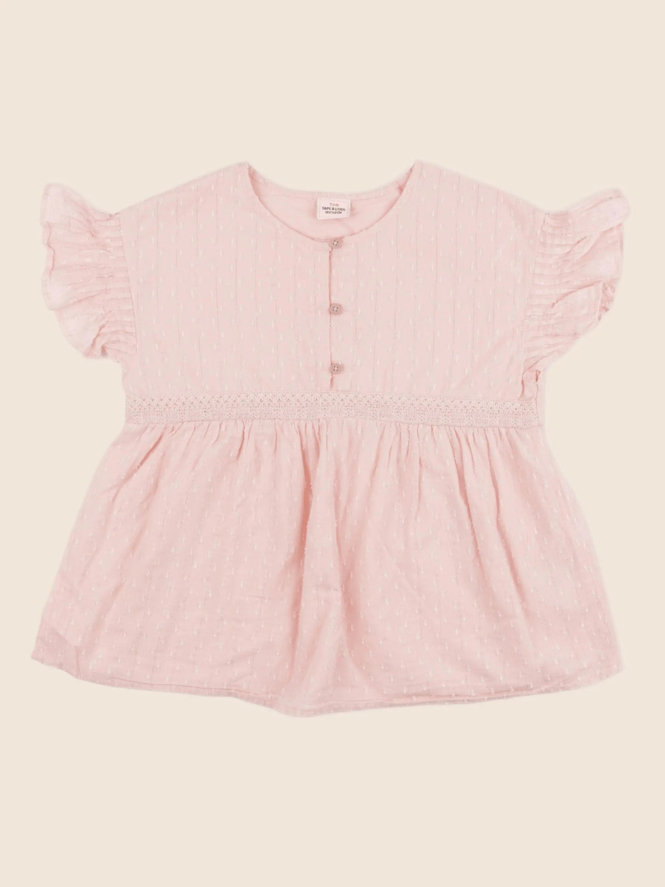 Tape à l'oeil - blouse rose - 10 ans