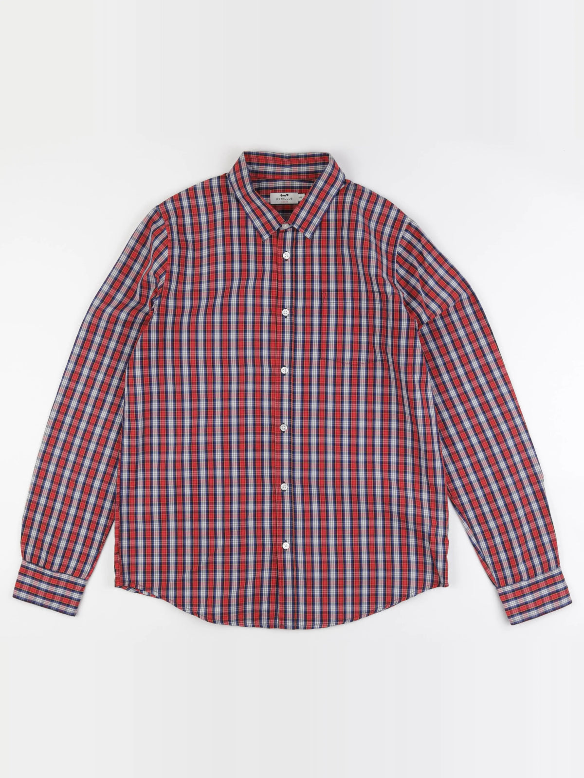 Cyrillus - chemise rouge - 16 ans