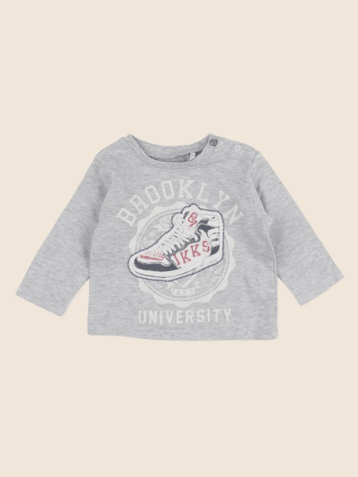 IKKS - tee-shirt gris - 3 mois