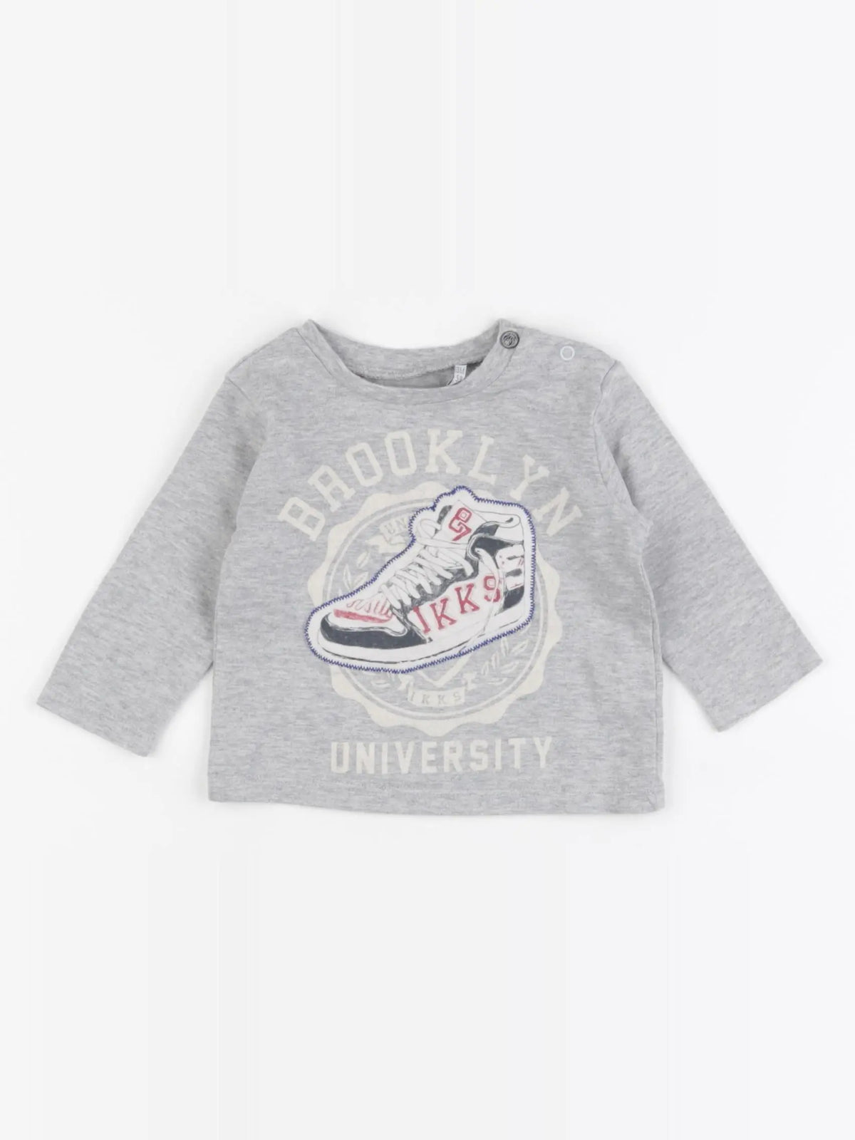 IKKS - tee-shirt gris - 3 mois