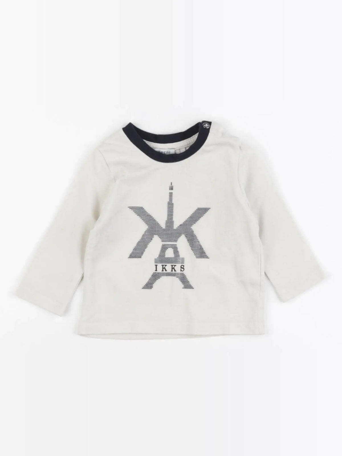 IKKS - tee-shirt beige - 3 mois