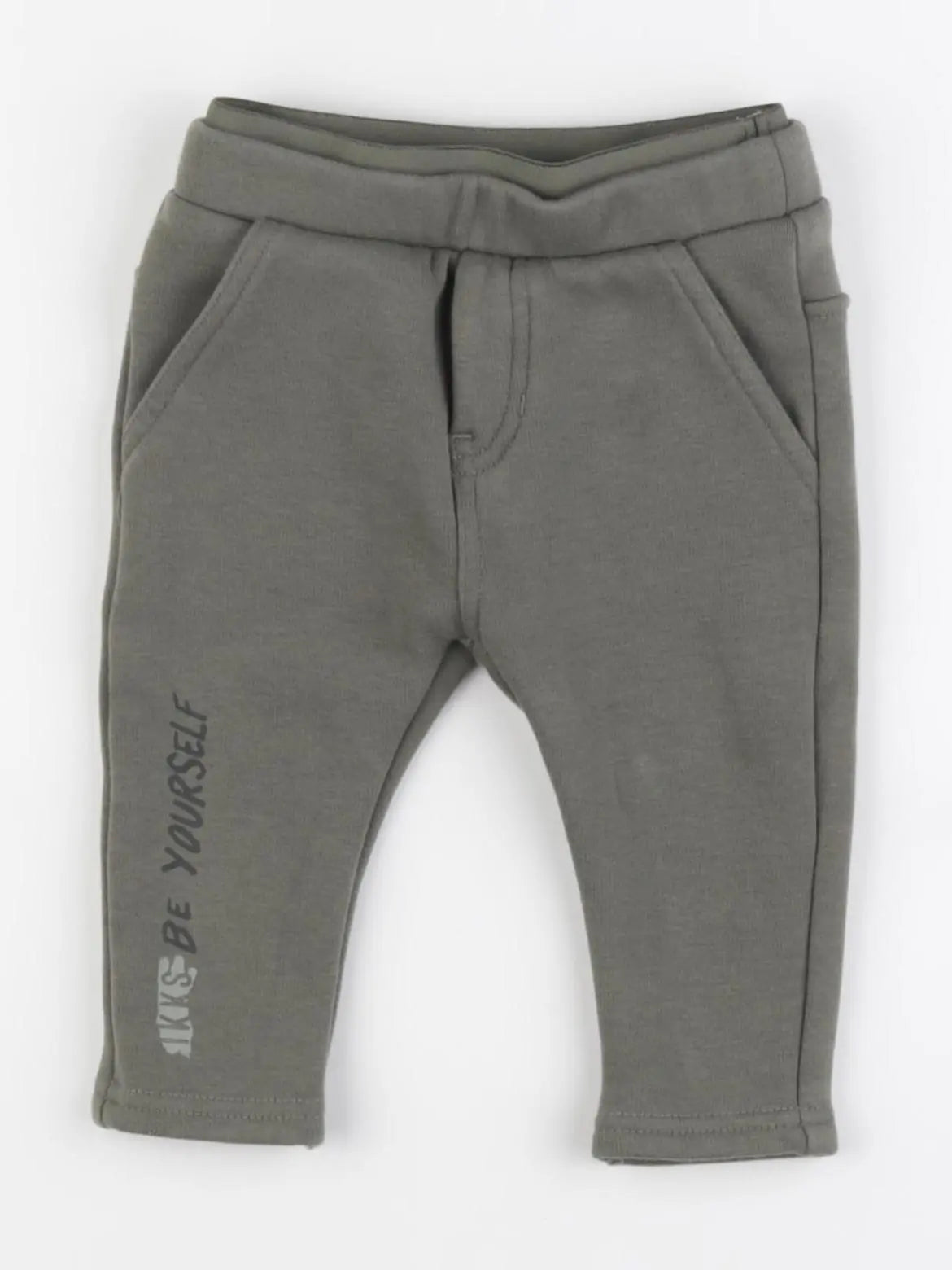 IKKS - pantalon vert - 6 mois