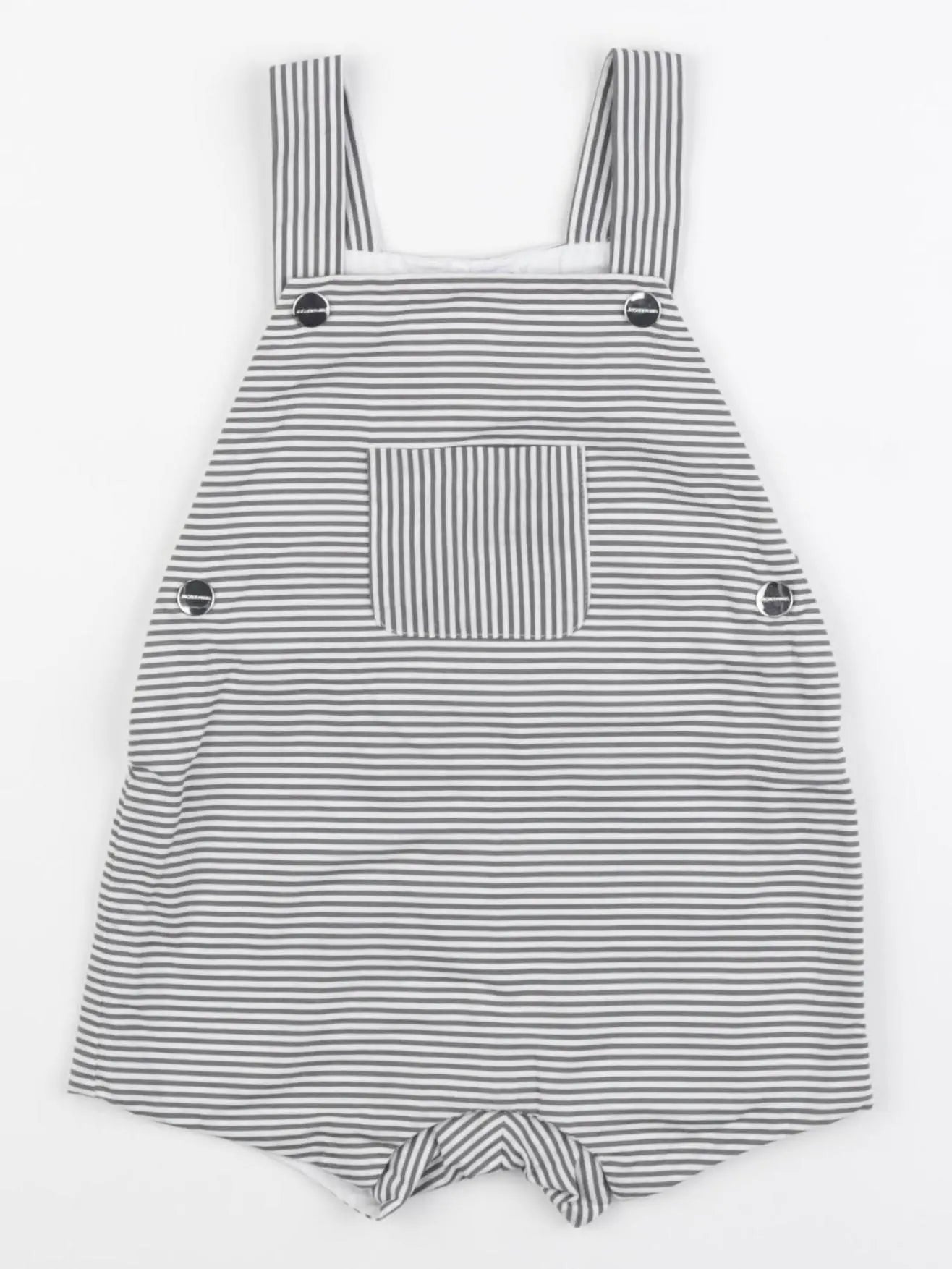 Jacadi - salopette blanc, noir - 18 mois