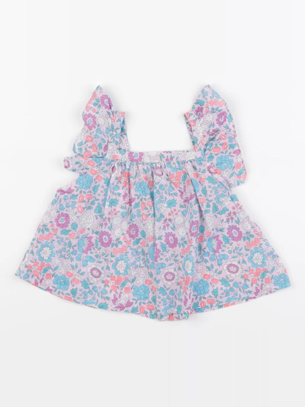 Jacadi - blouse liberty multicolore - 12 mois
