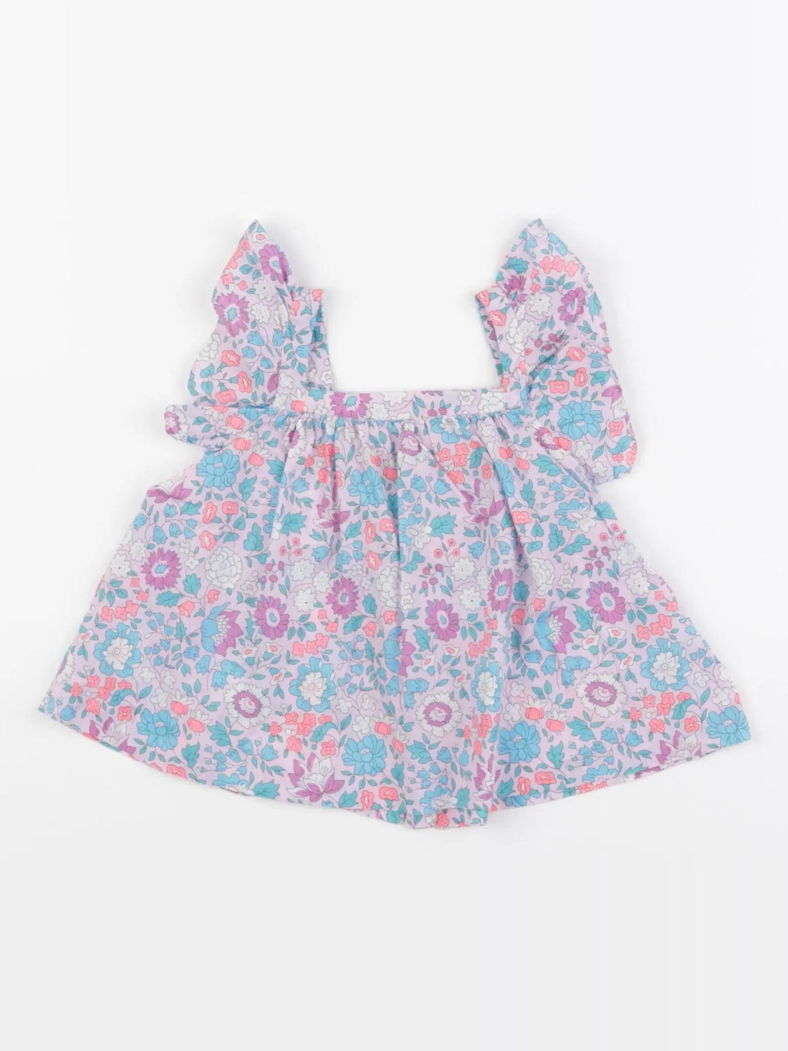 Jacadi - blouse liberty multicolore - 12 mois