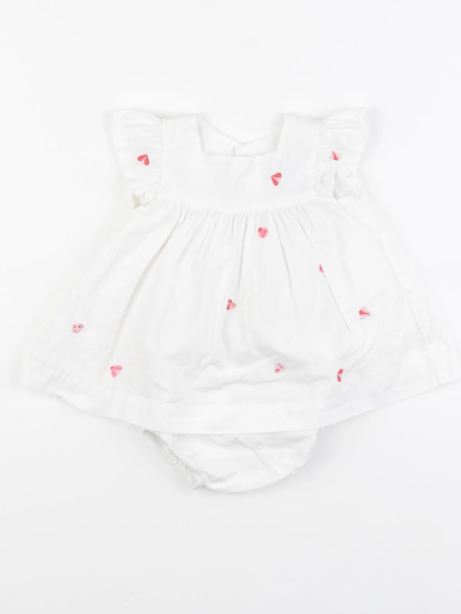 Jacadi - robe blanc - 1 mois