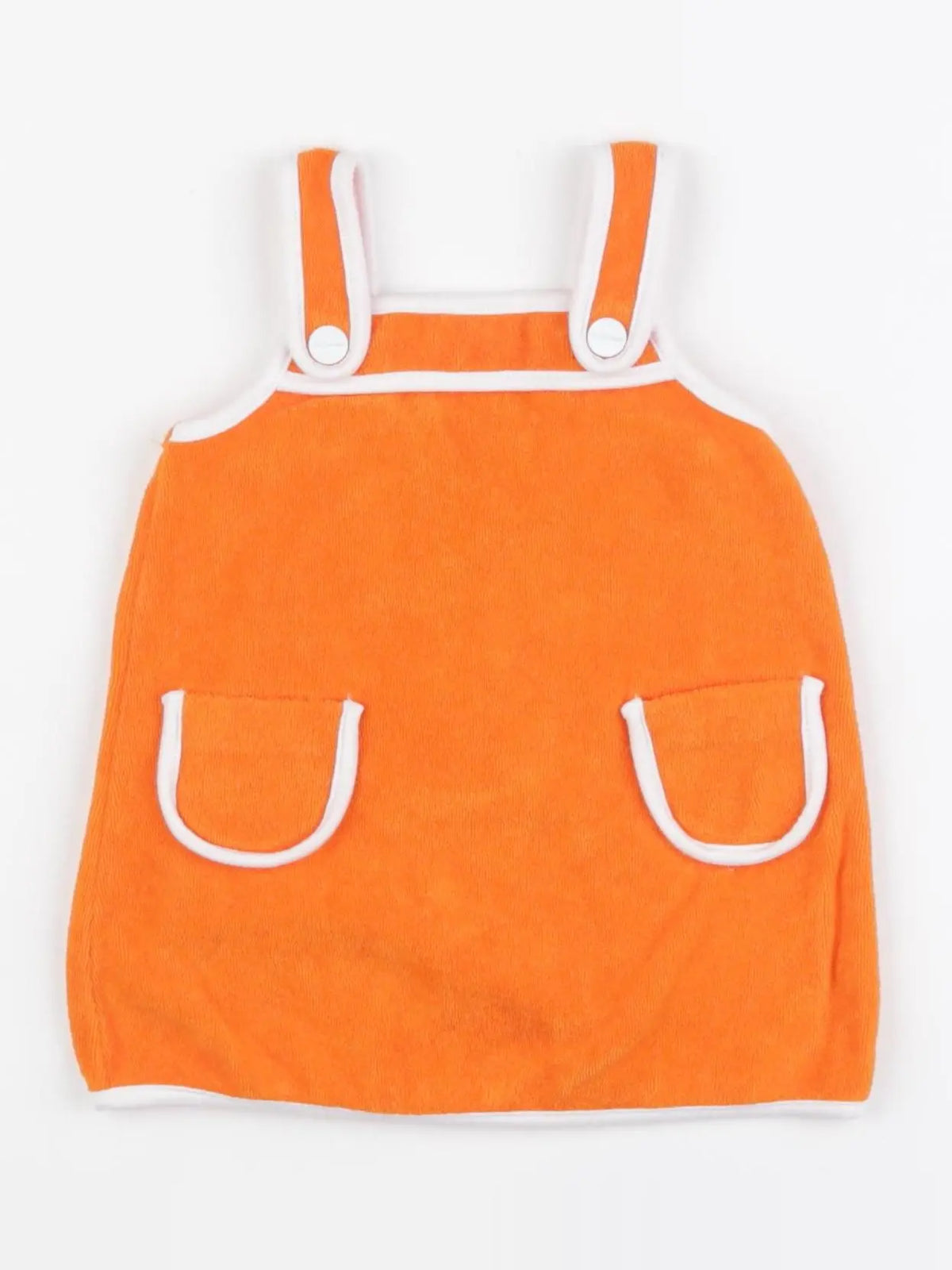 Jacadi - robe orange - 12 mois