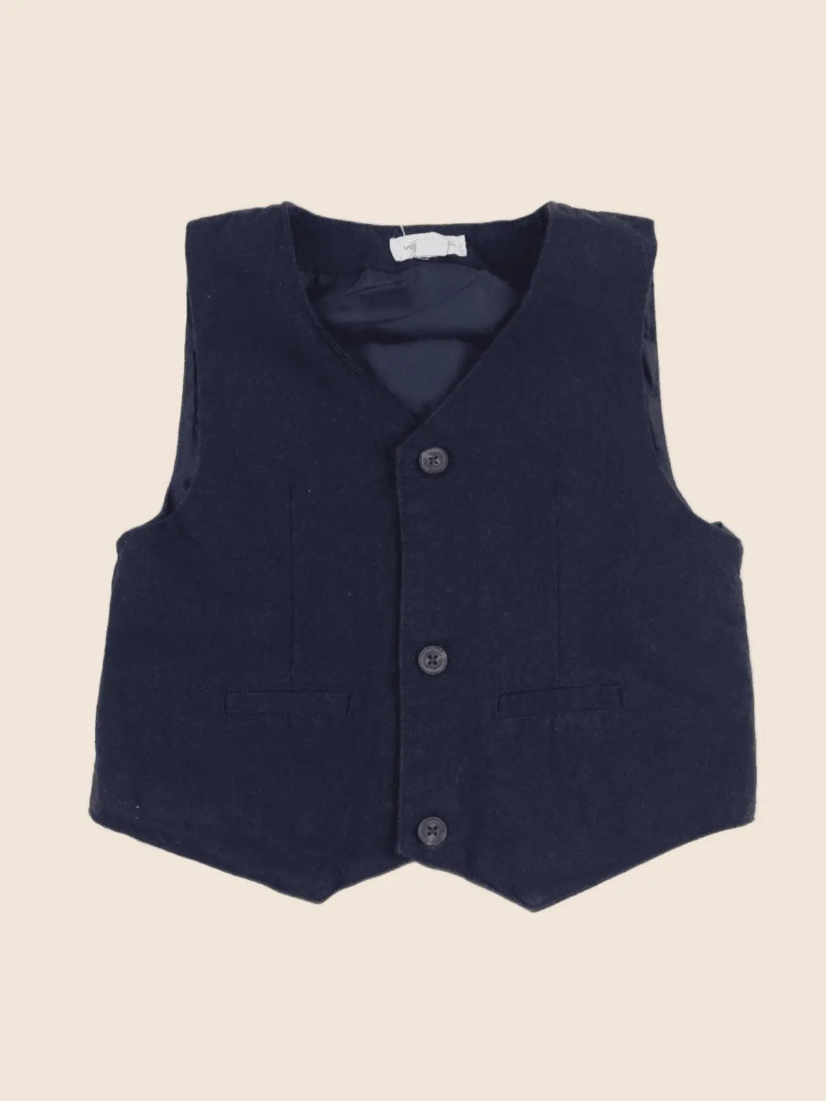 Vertbaudet - gilet bleu - 18 mois