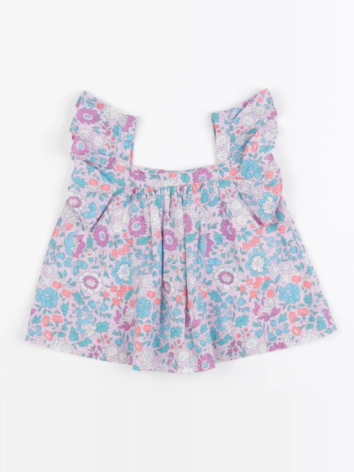 Jacadi - blouse liberty multicolore - 6 mois
