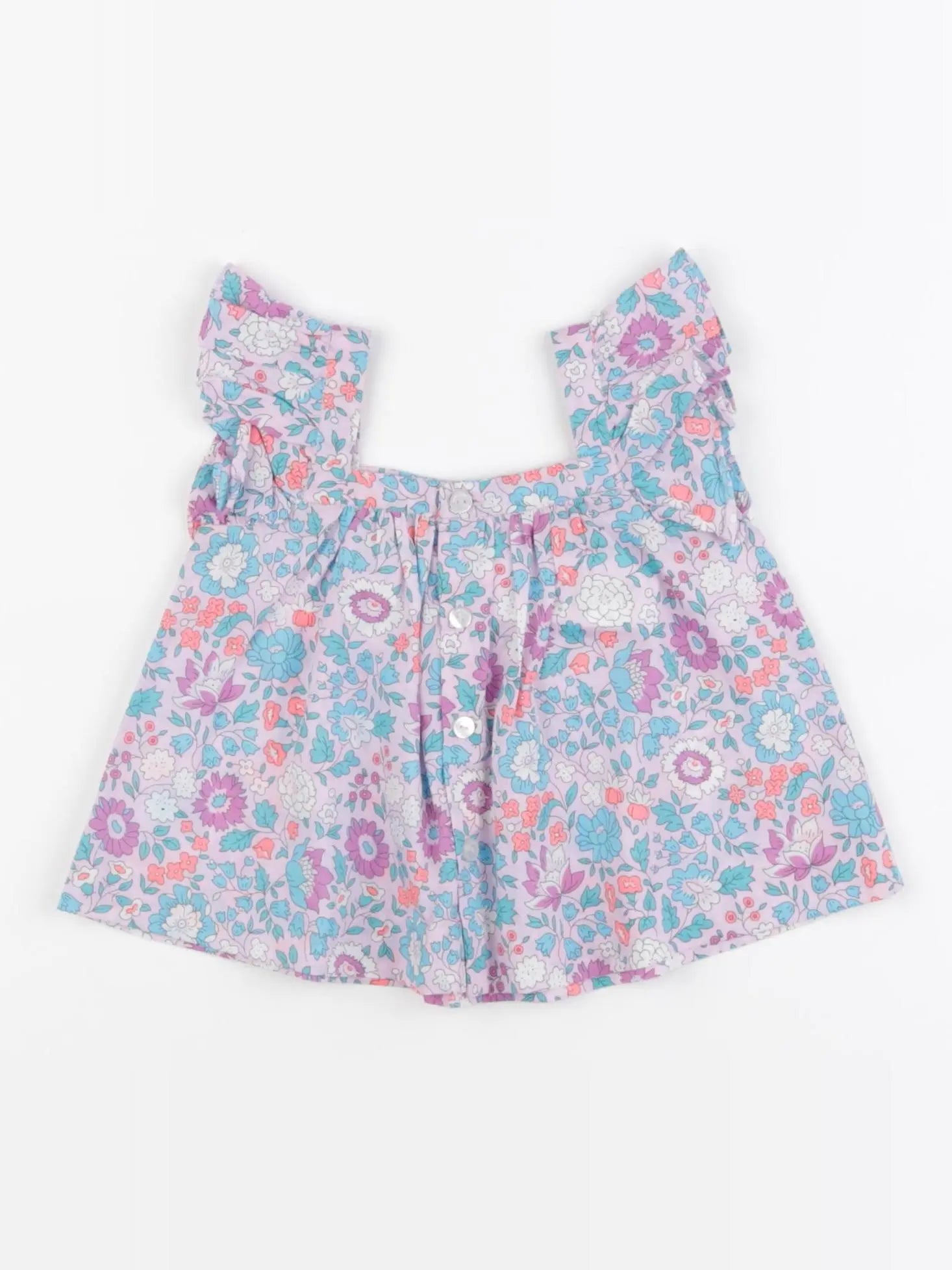 Jacadi - blouse liberty multicolore - 6 mois