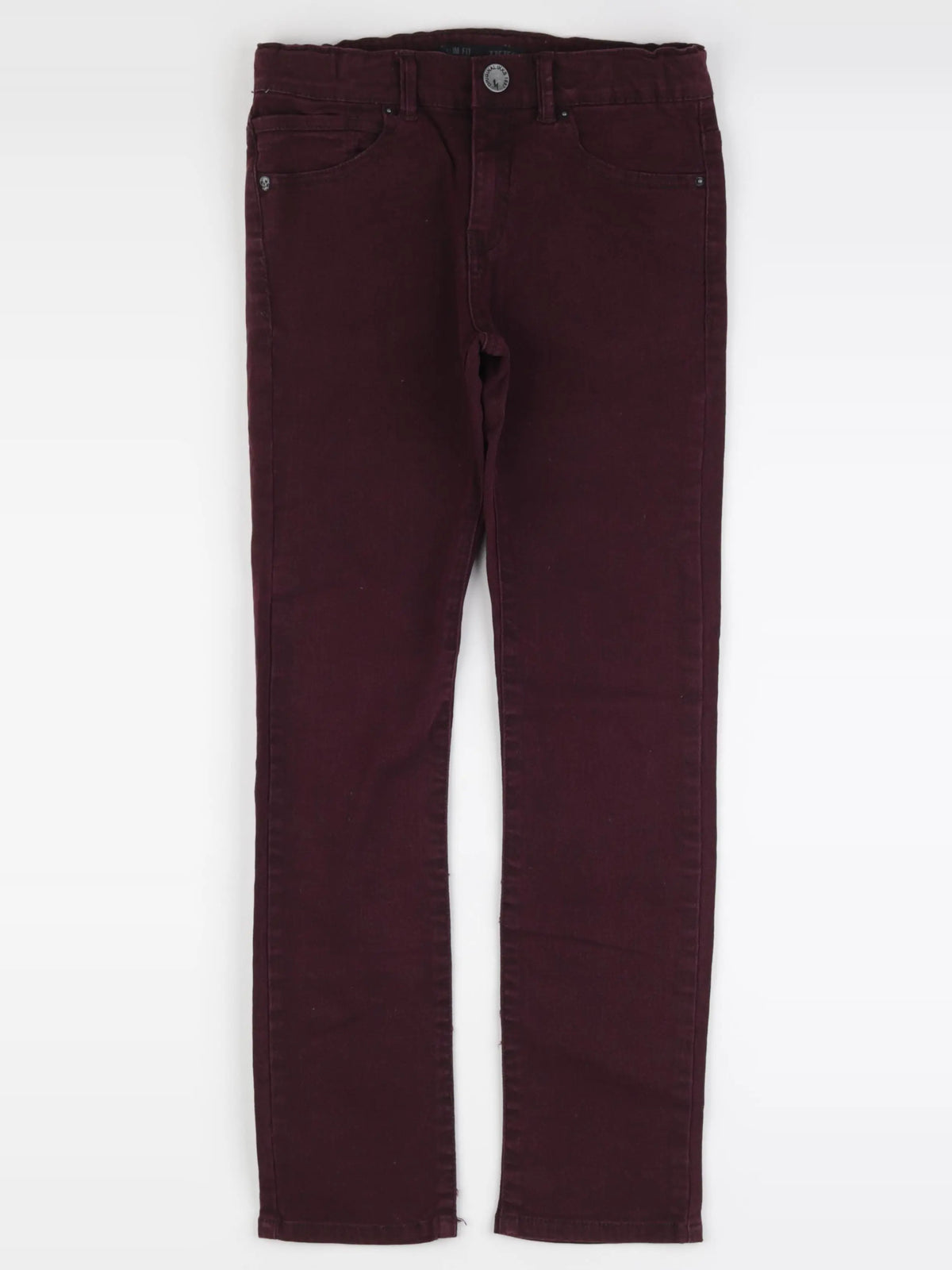 IKKS - jean rouge - 10 ans