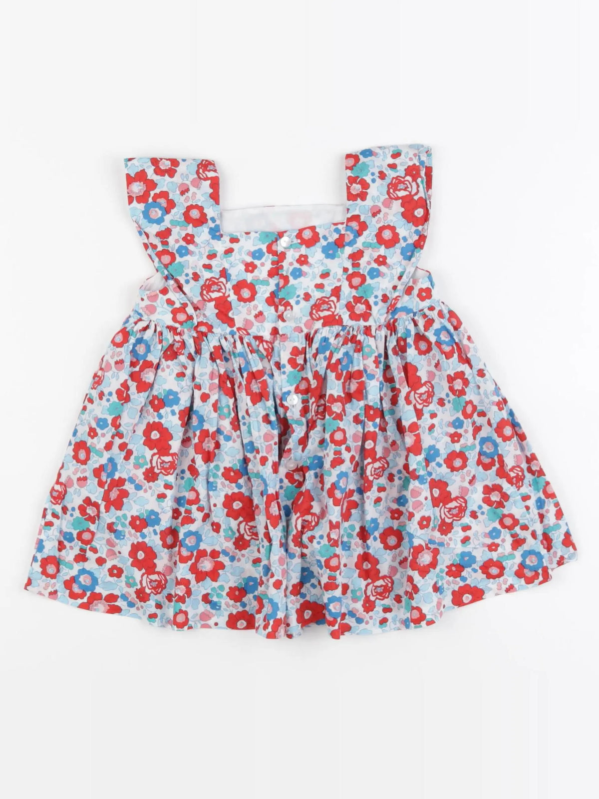 Jacadi - robe liberty multicolore - 12 mois