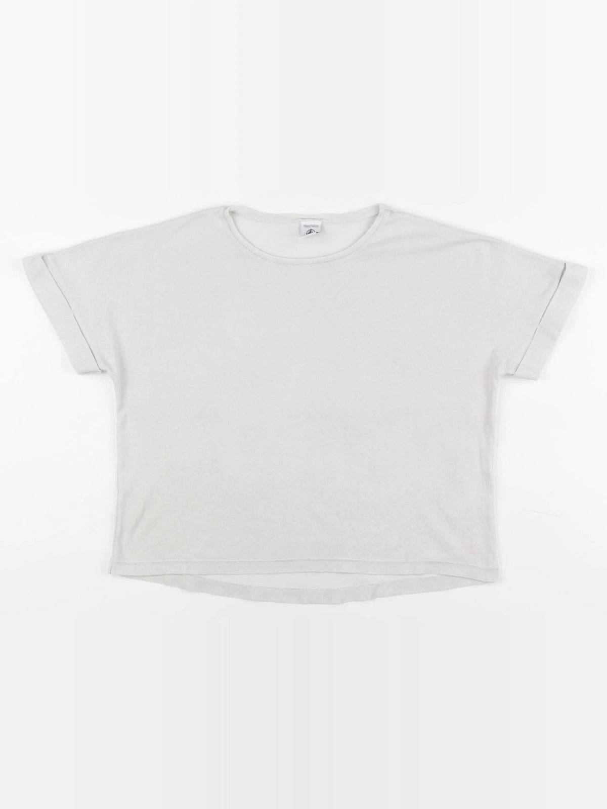 Petit Bateau - tee-shirt beige - 10 ans