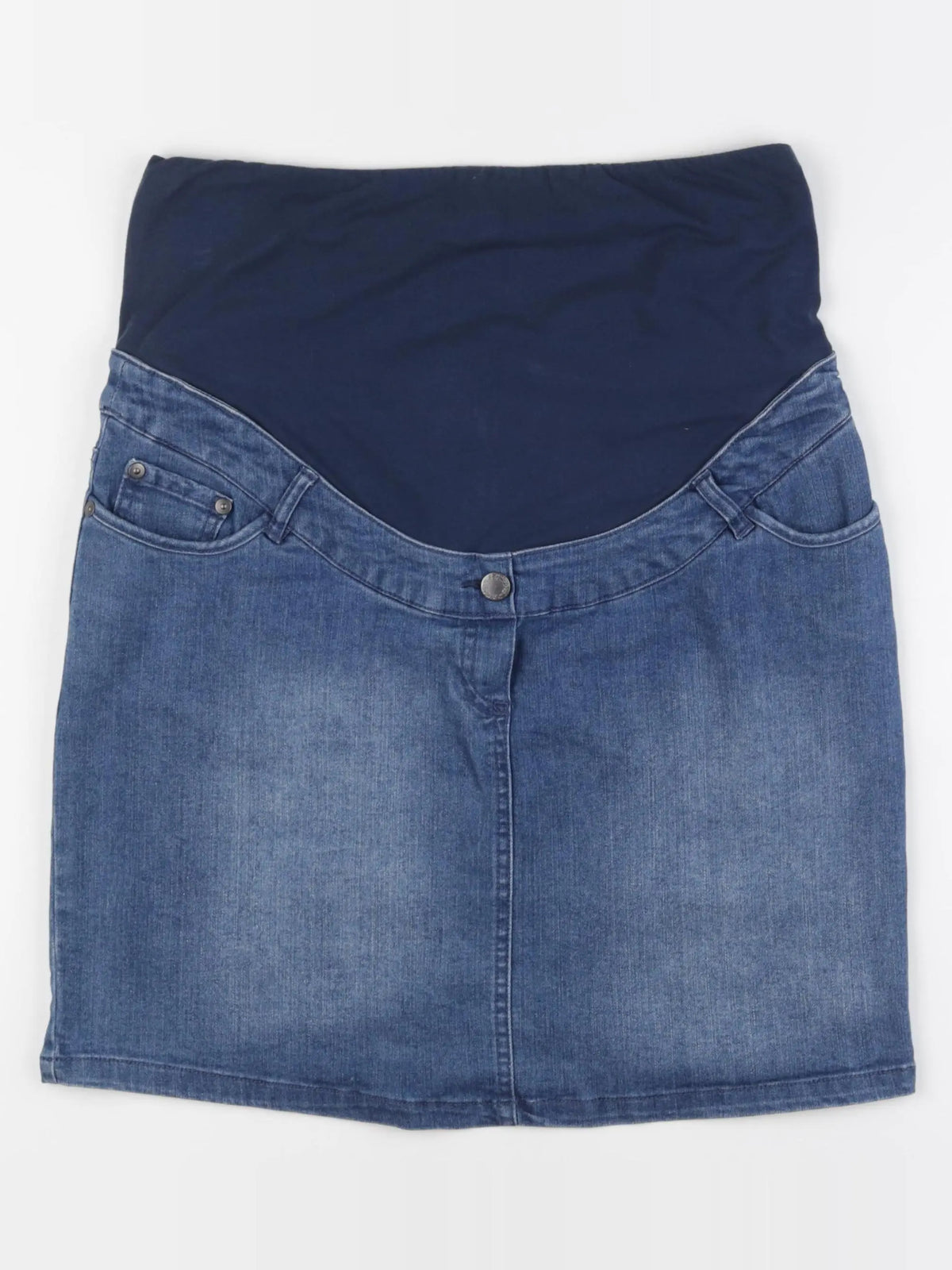 Vertbaudet - jupe grossesse bleu - 42