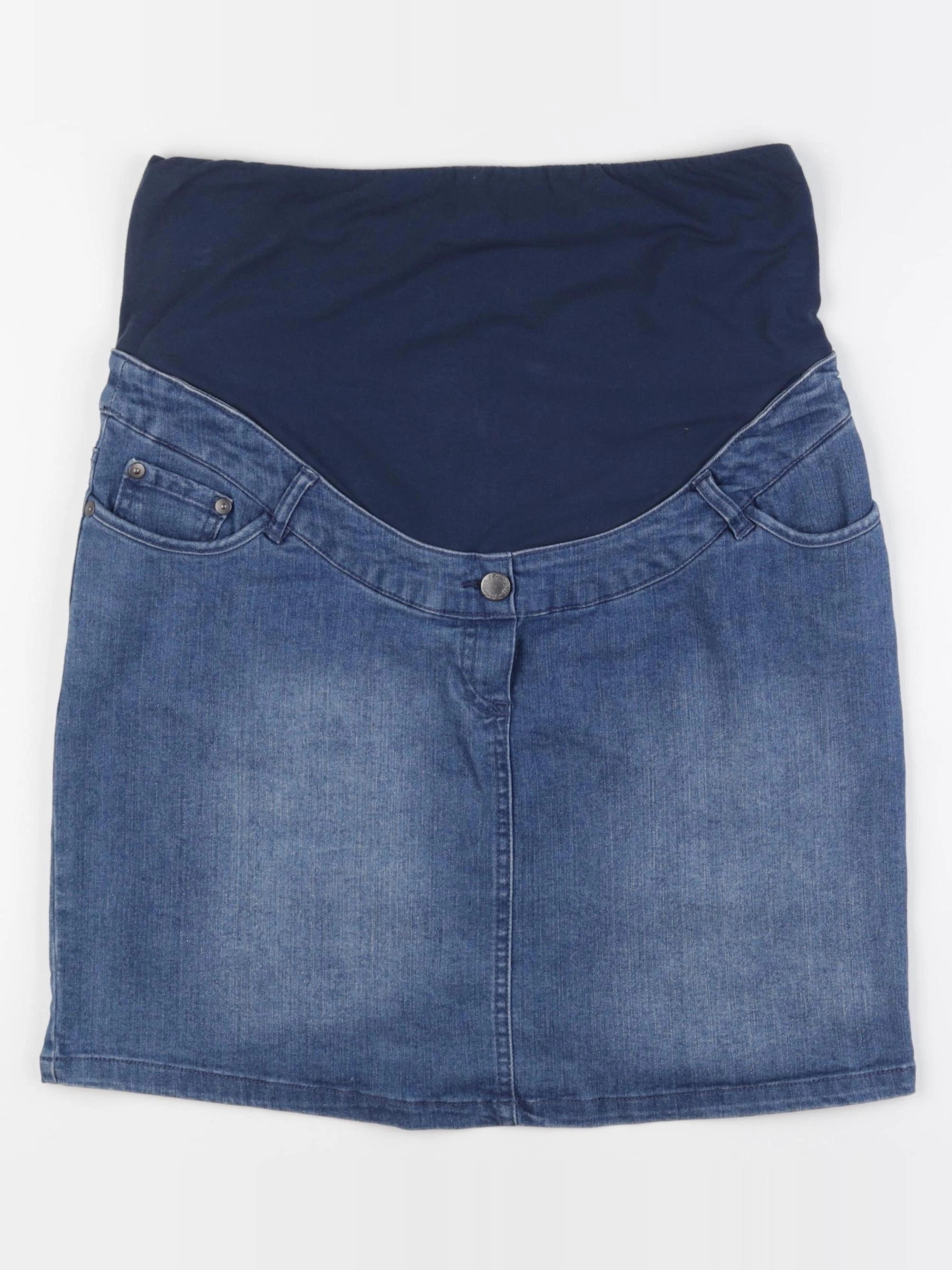 Vertbaudet - jupe grossesse bleu - 42