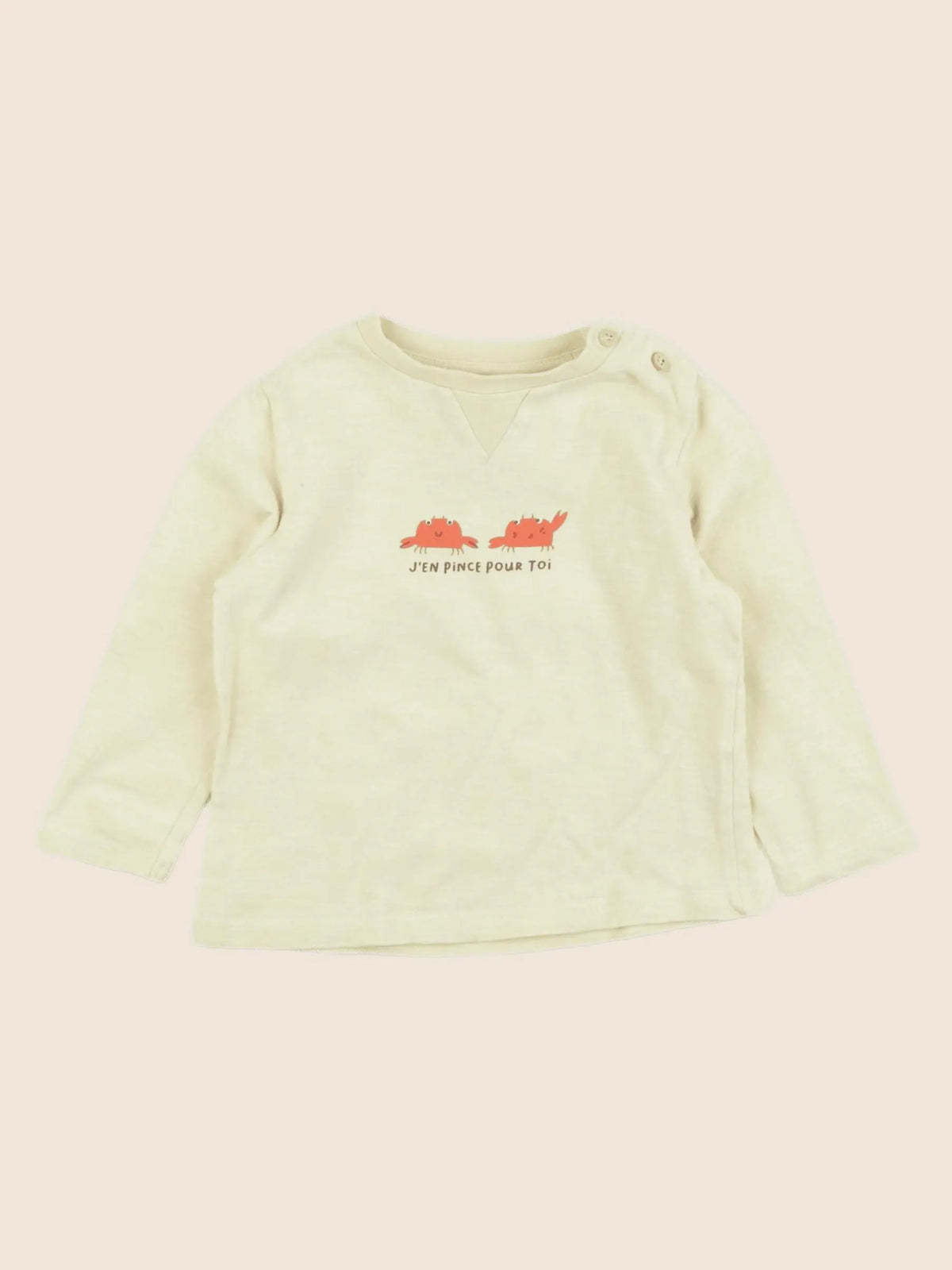 Storytelling - tee-shirt jaune - 18 mois