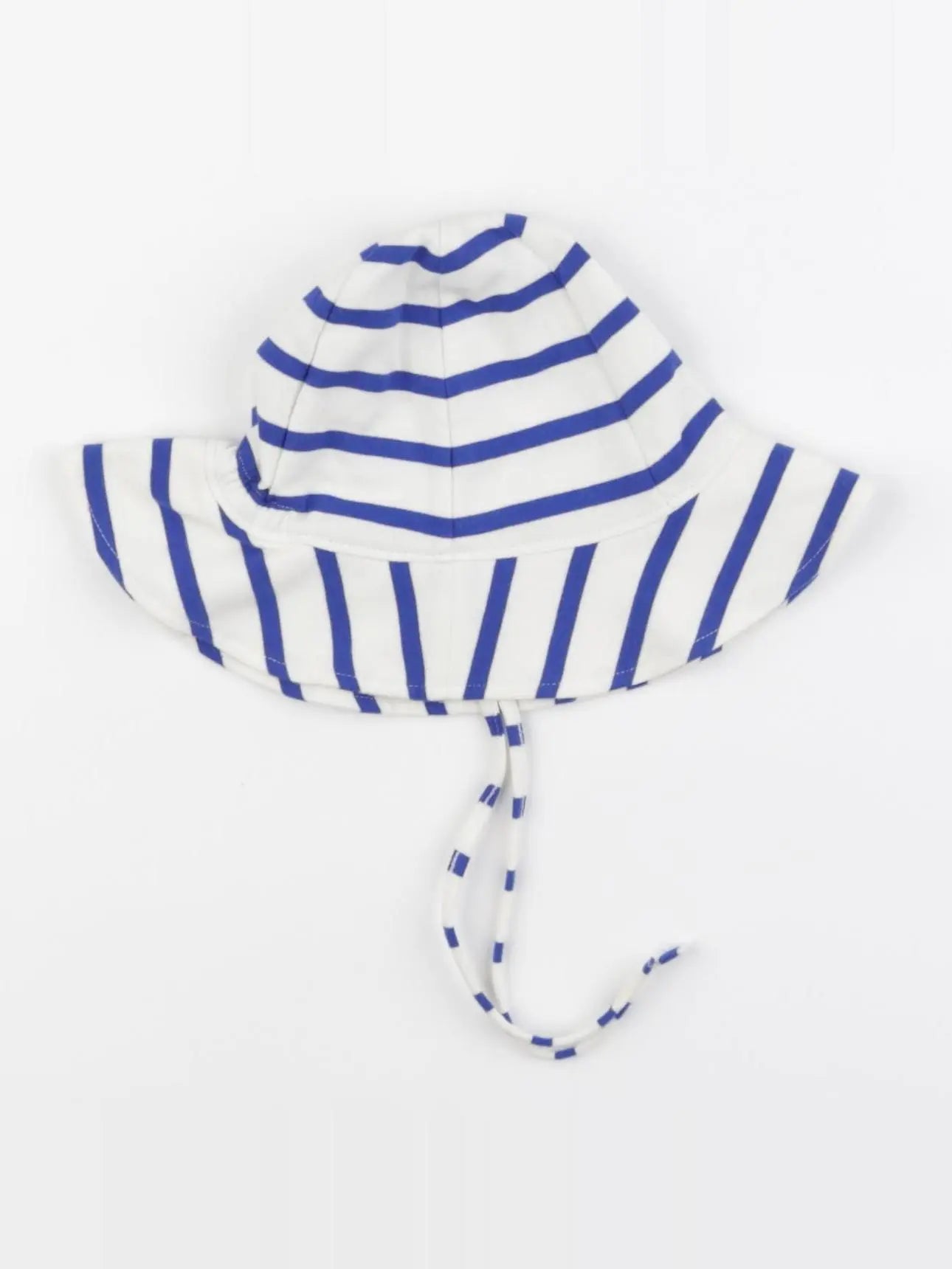 Arket - chapeau blanc, bleu - 6/12 mois