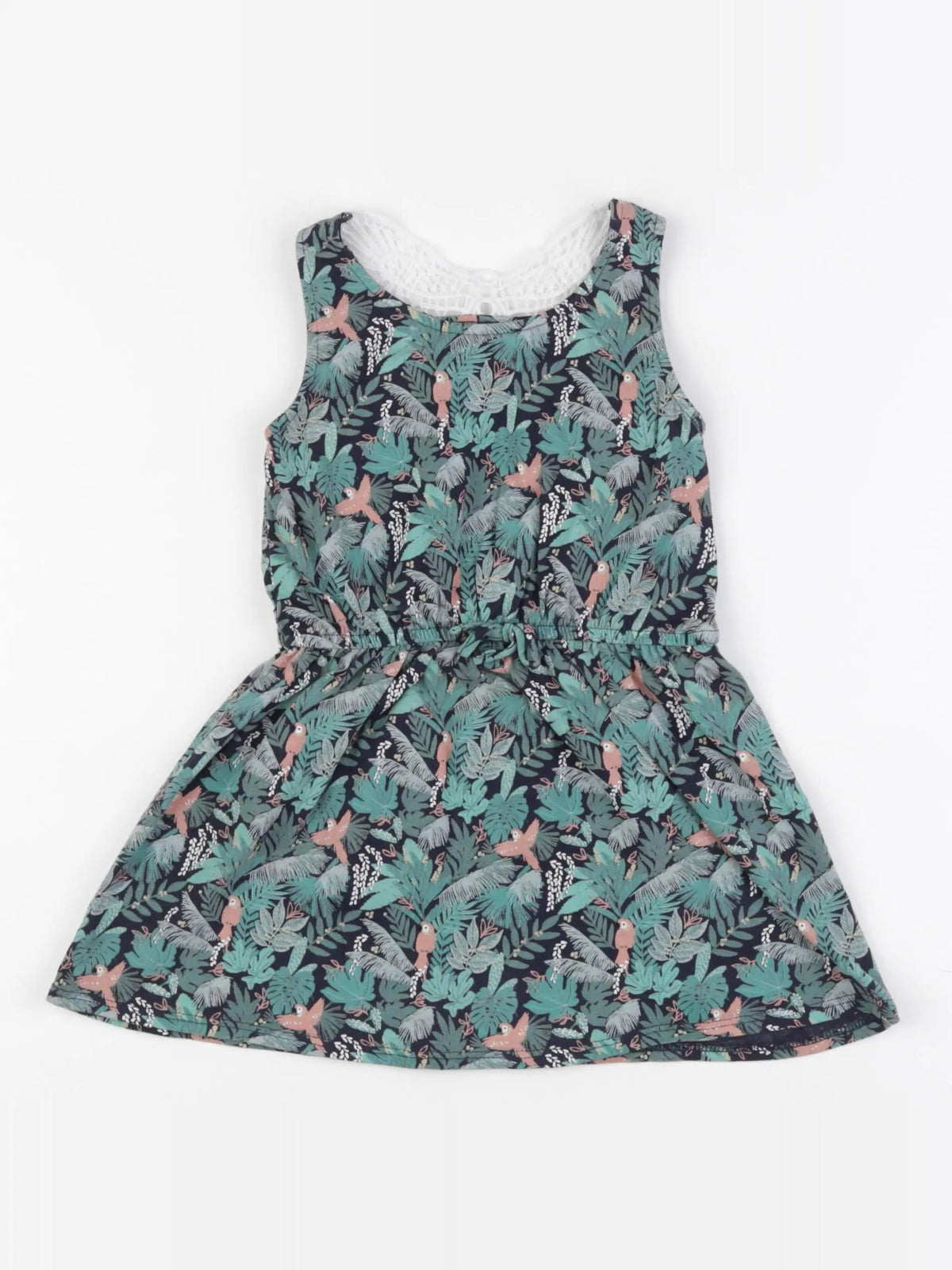 Vertbaudet - robe vert - 3 ans