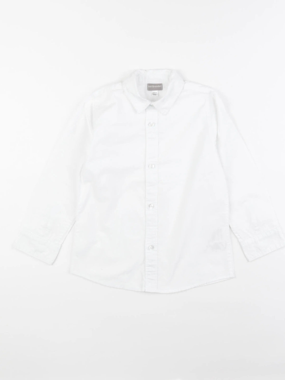 Vertbaudet - chemise blanc - 5 ans