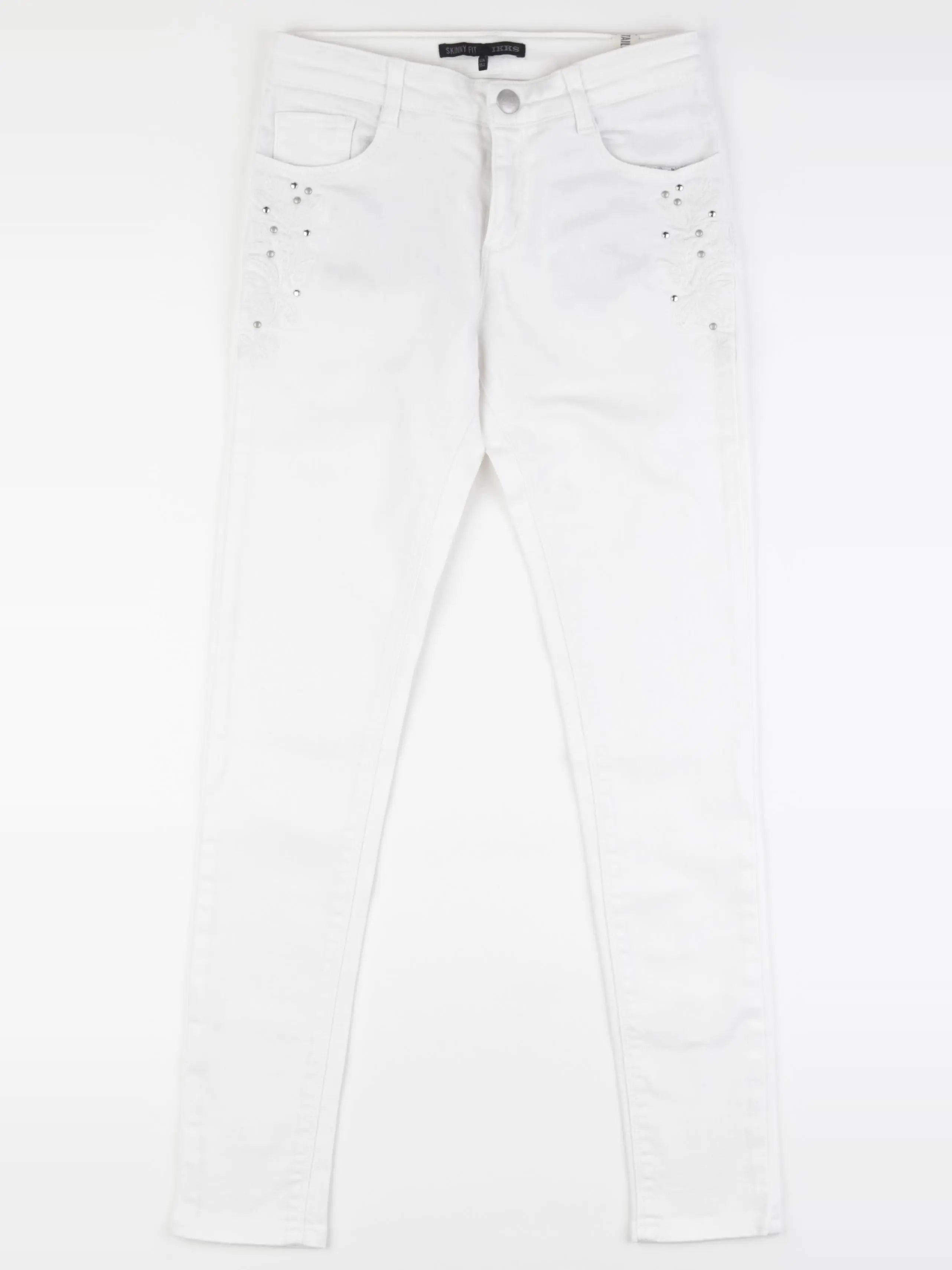 IKKS - jean blanc - 12 ans