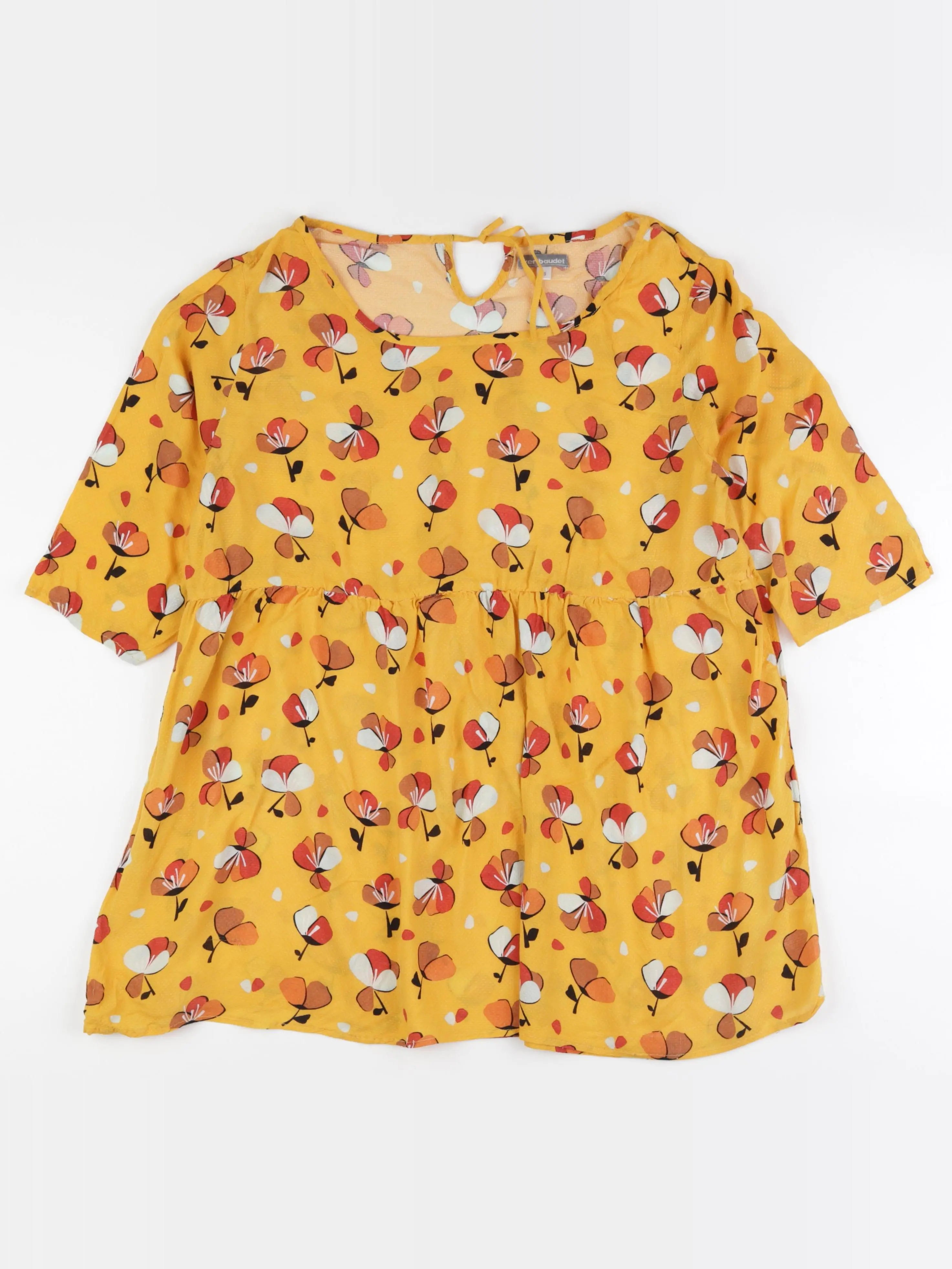 Vertbaudet - blouse grossesse jaune - 46