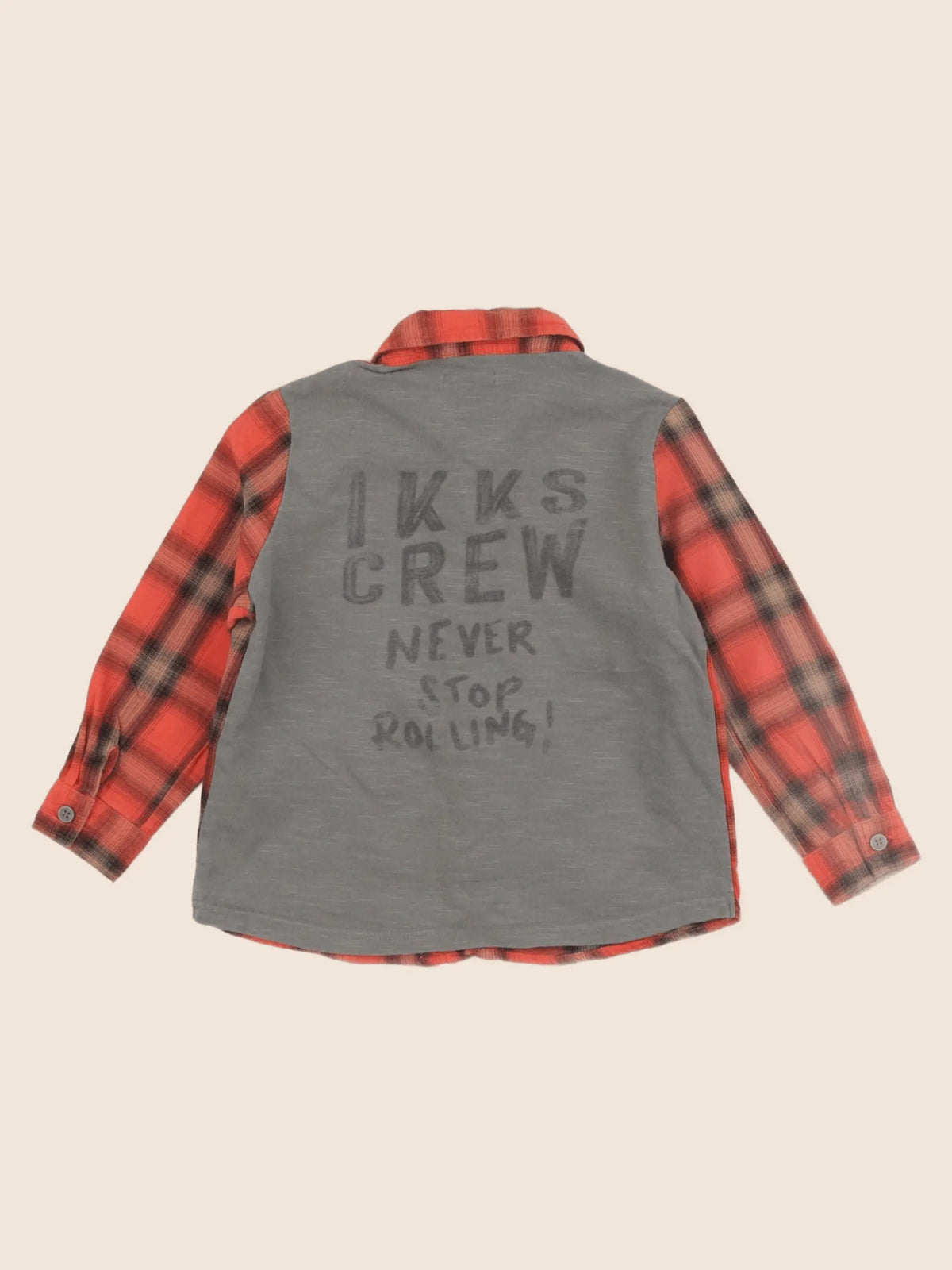 IKKS - chemise imprimé au dos rouge - 2 ans