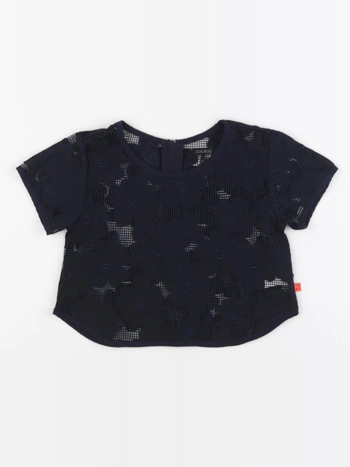 IKKS - blouse bleu - 6 ans