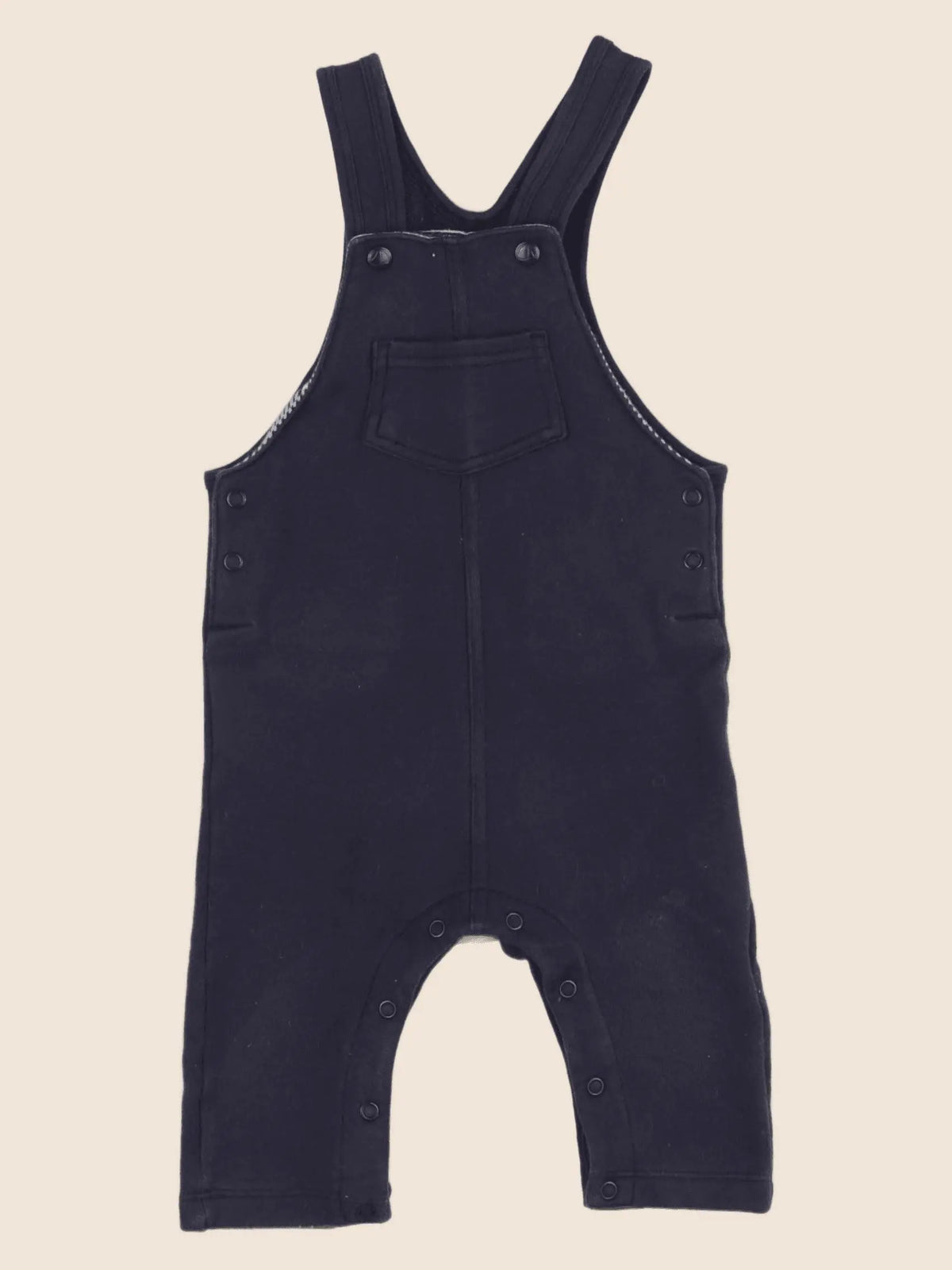 Petit Bateau - salopette bleu - 6 mois