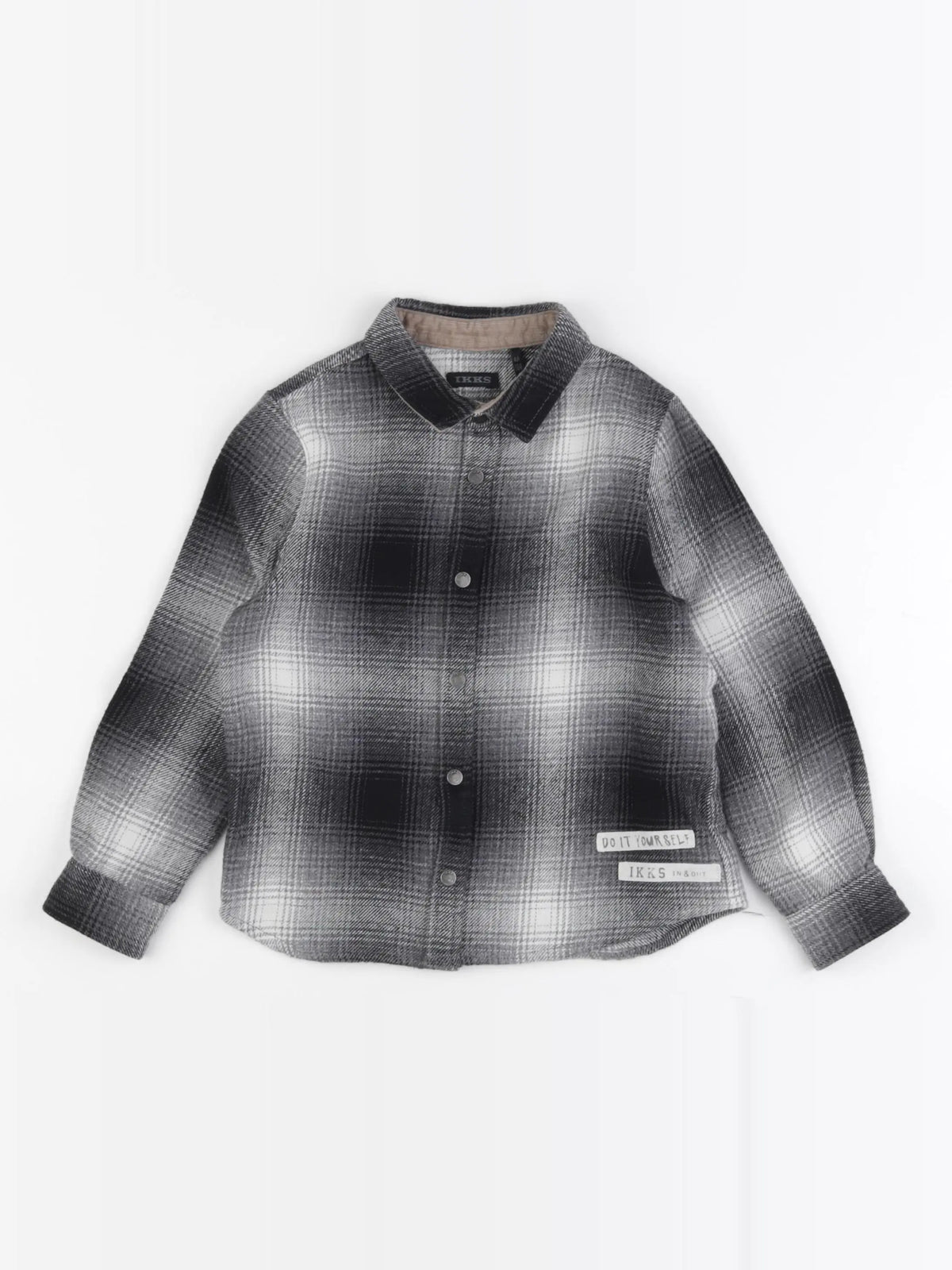 IKKS - chemise gris - 4 ans