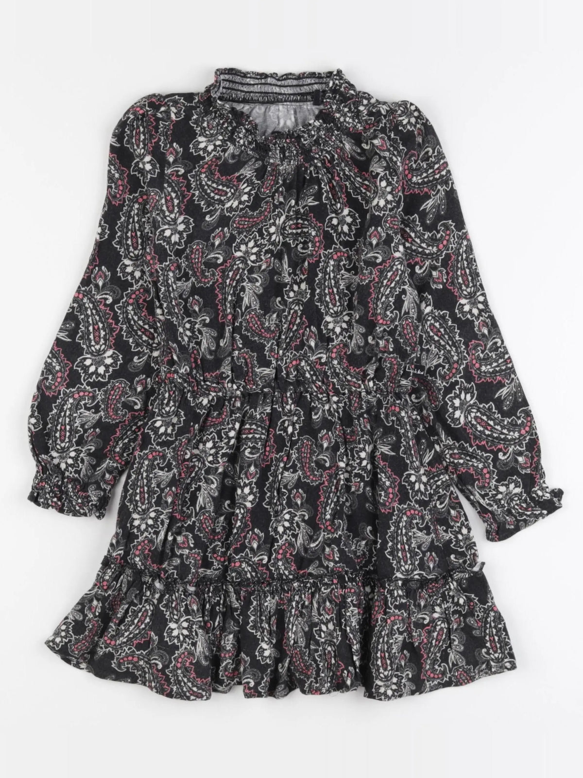 IKKS - robe noir - 4 ans